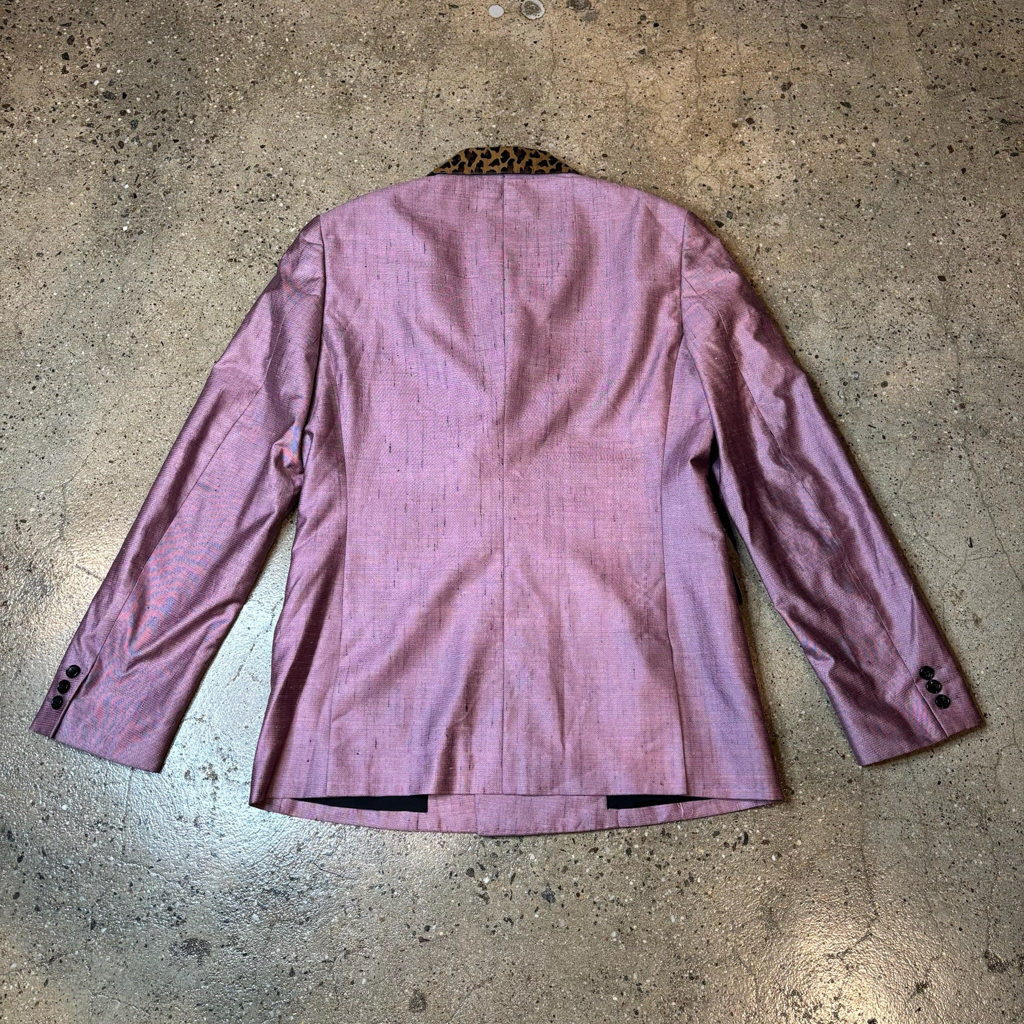 CDG Hommes Plus Animal Print Blazer