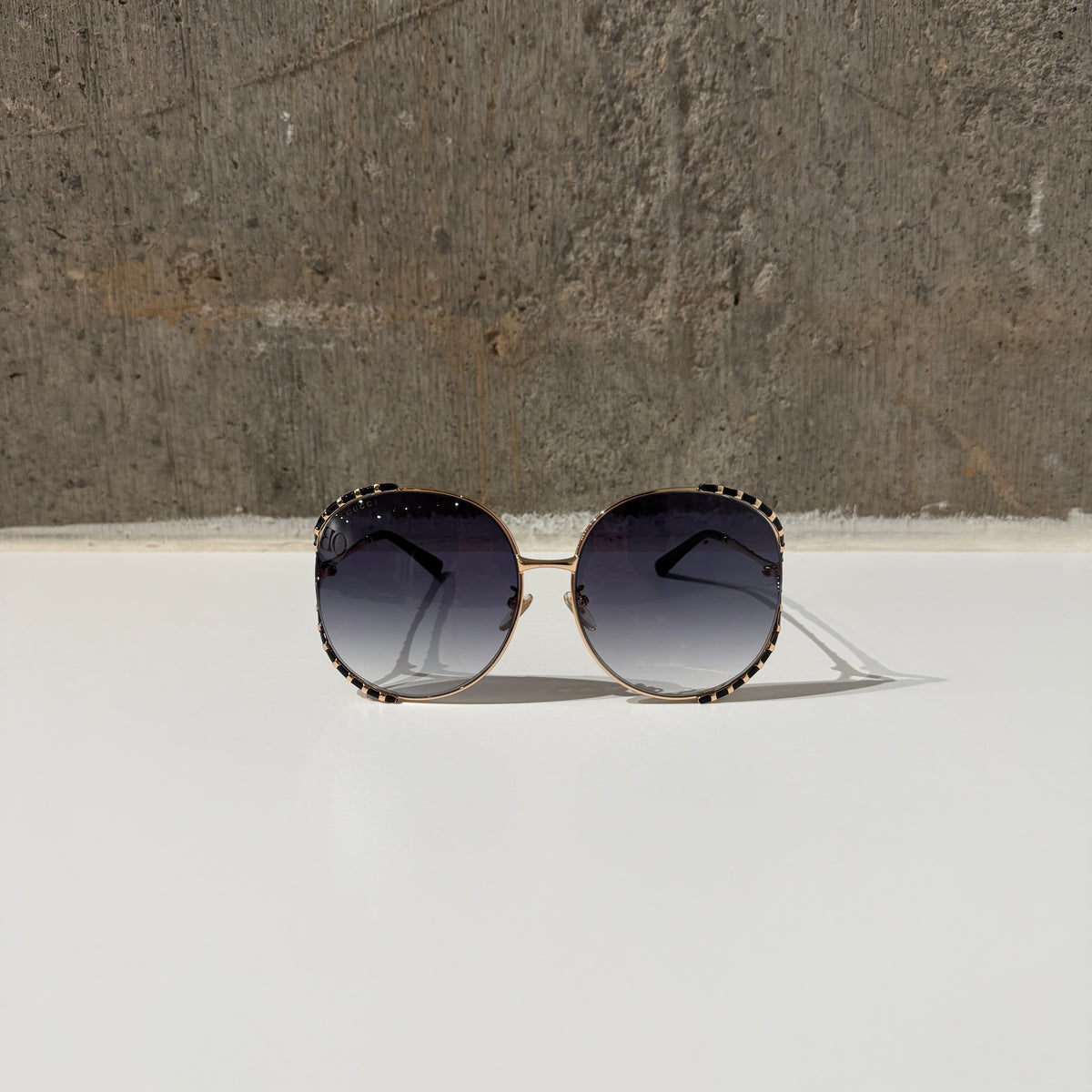 Gucci Oversized Round Sunglasses