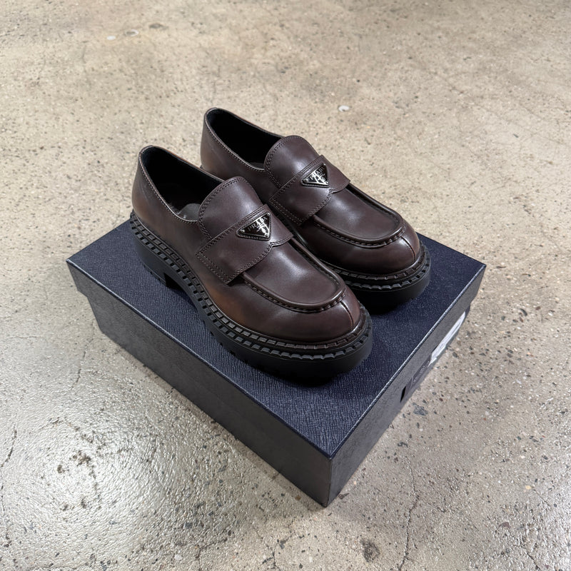 Prada Leather Loafers