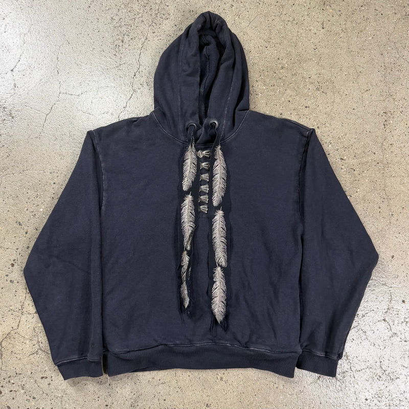 Kapital Feather Cord Concho Pullover Hoodie