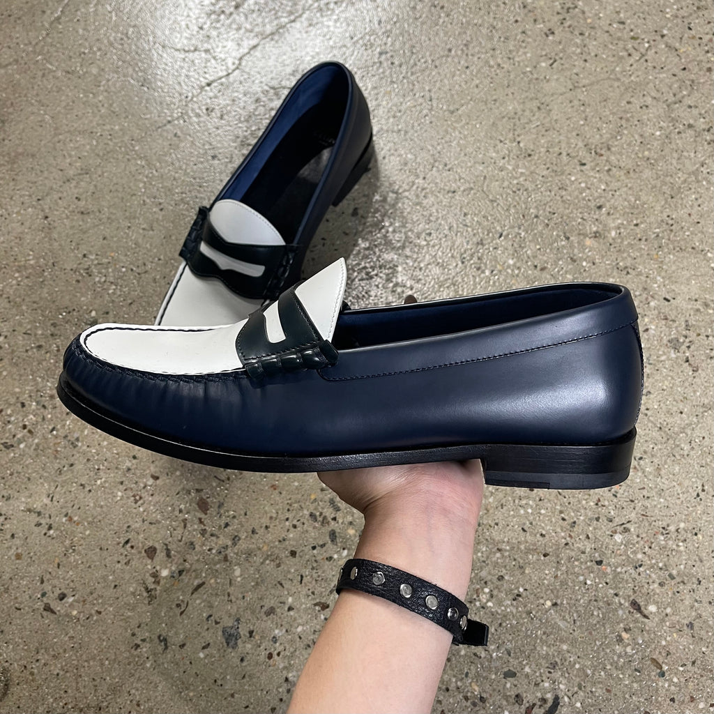 Celine  Luco Leather Polished Loafers