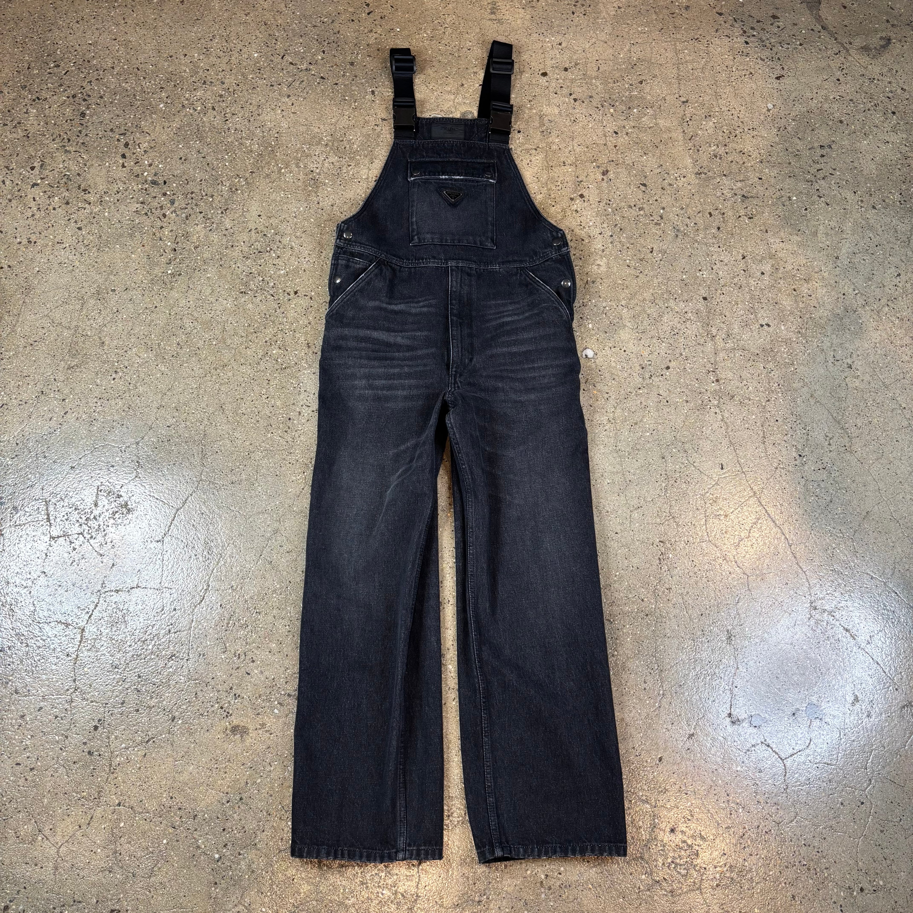 Prada Raf Simons Denim Overalls