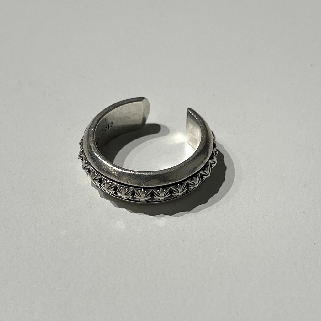 Chrome Hearts  Studded Scroll Ring