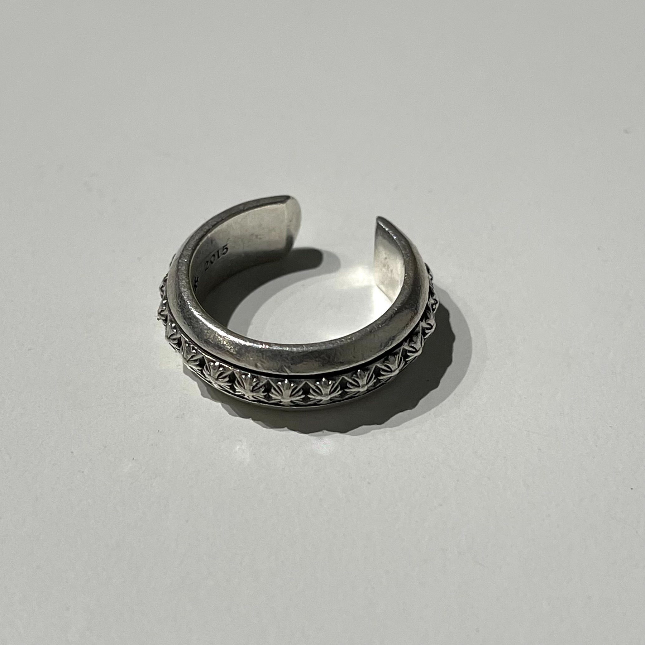 Chrome Hearts  Studded Scroll Ring