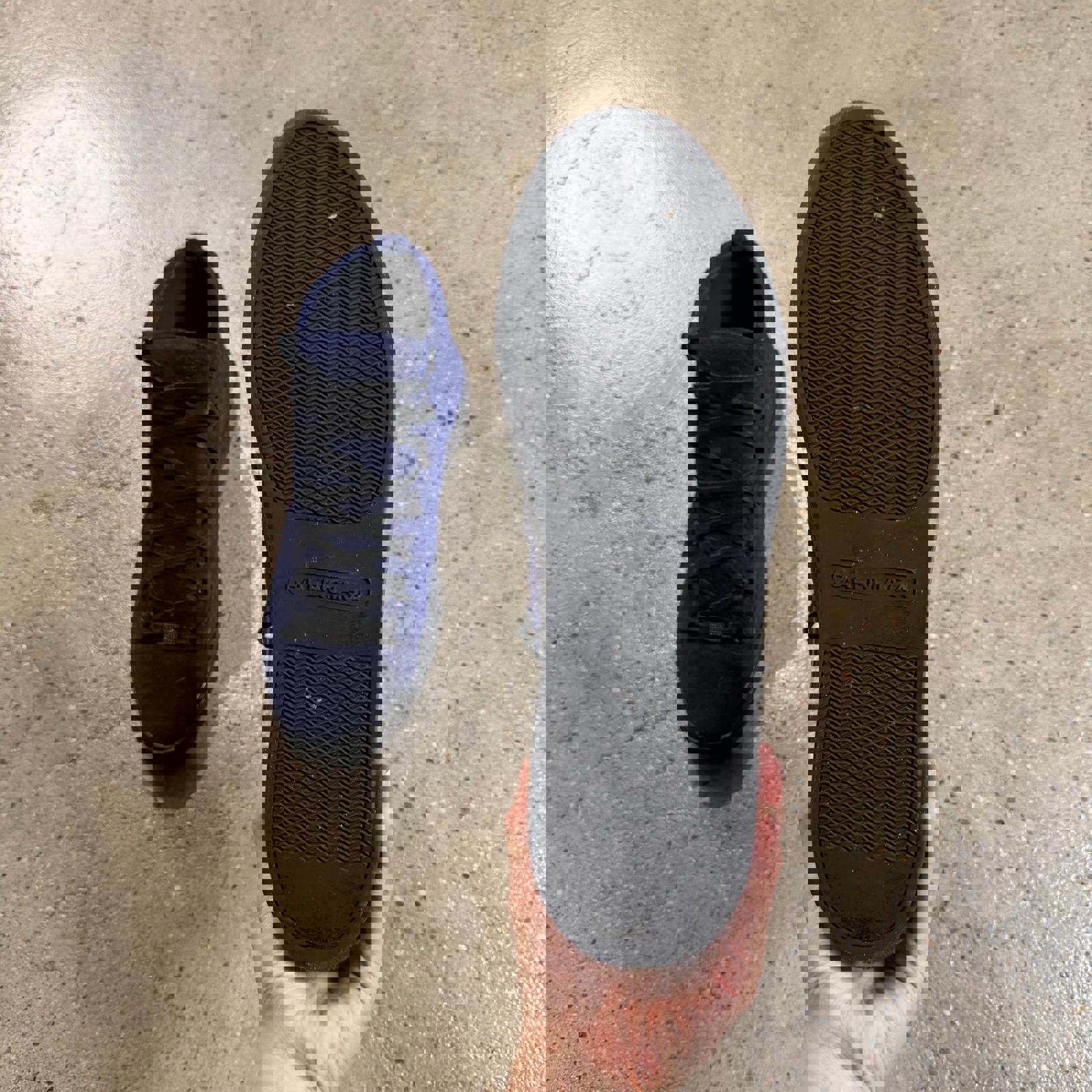 Balenciaga Suede Arena Sneakers (Blue) 12 / Blue