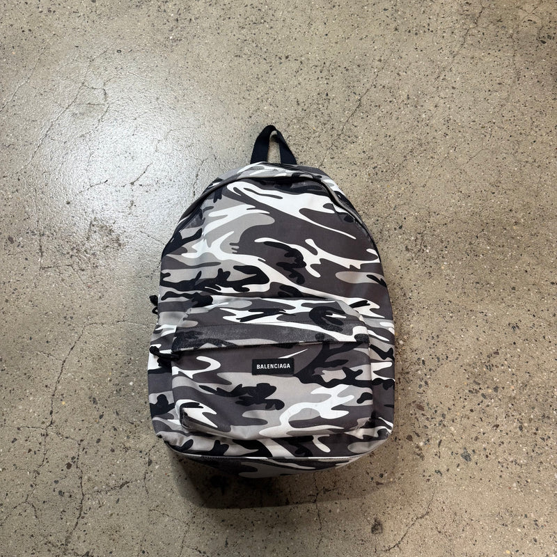Balenciaga Snow Camo Backpack