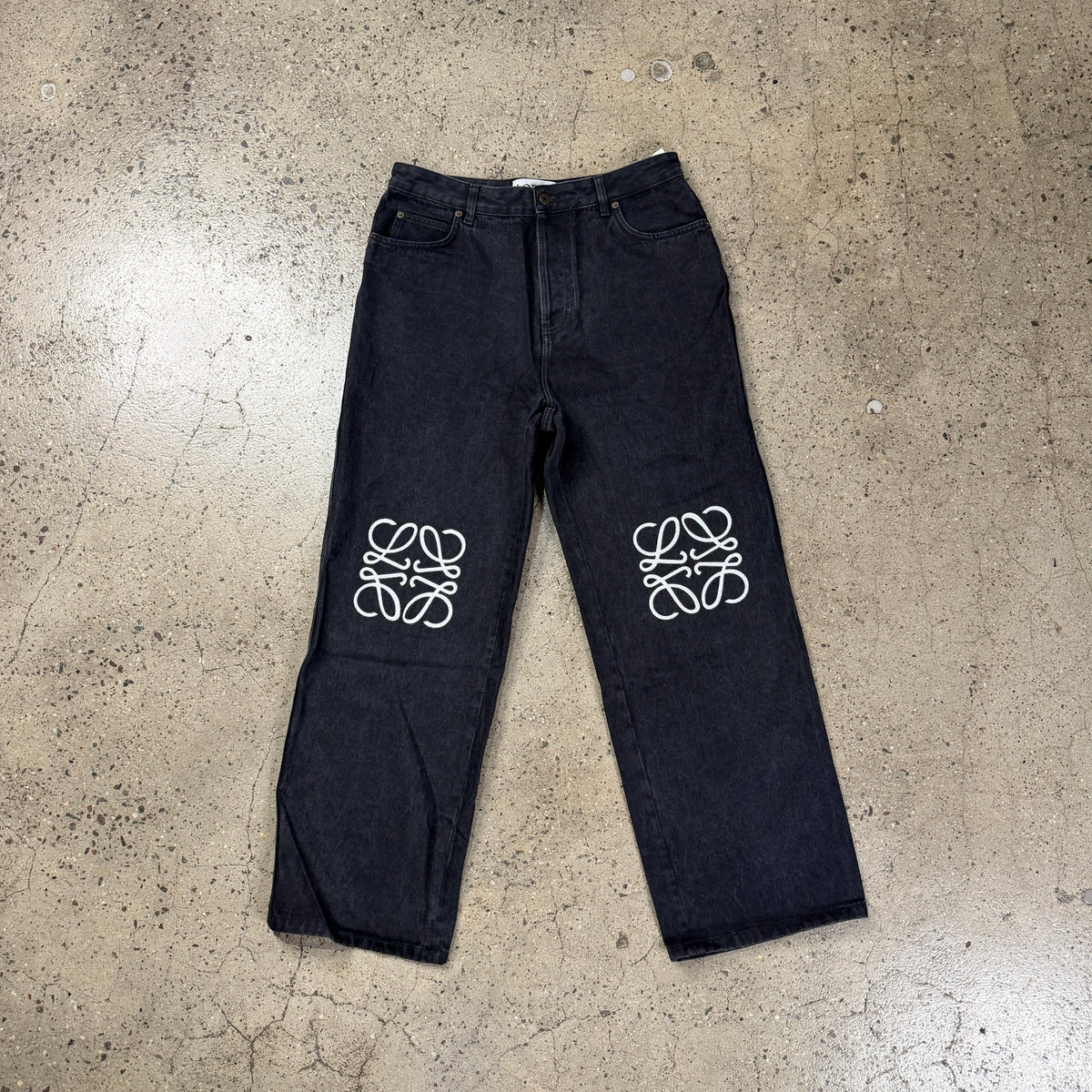 Loewe Anagram Straight Leg Jeans