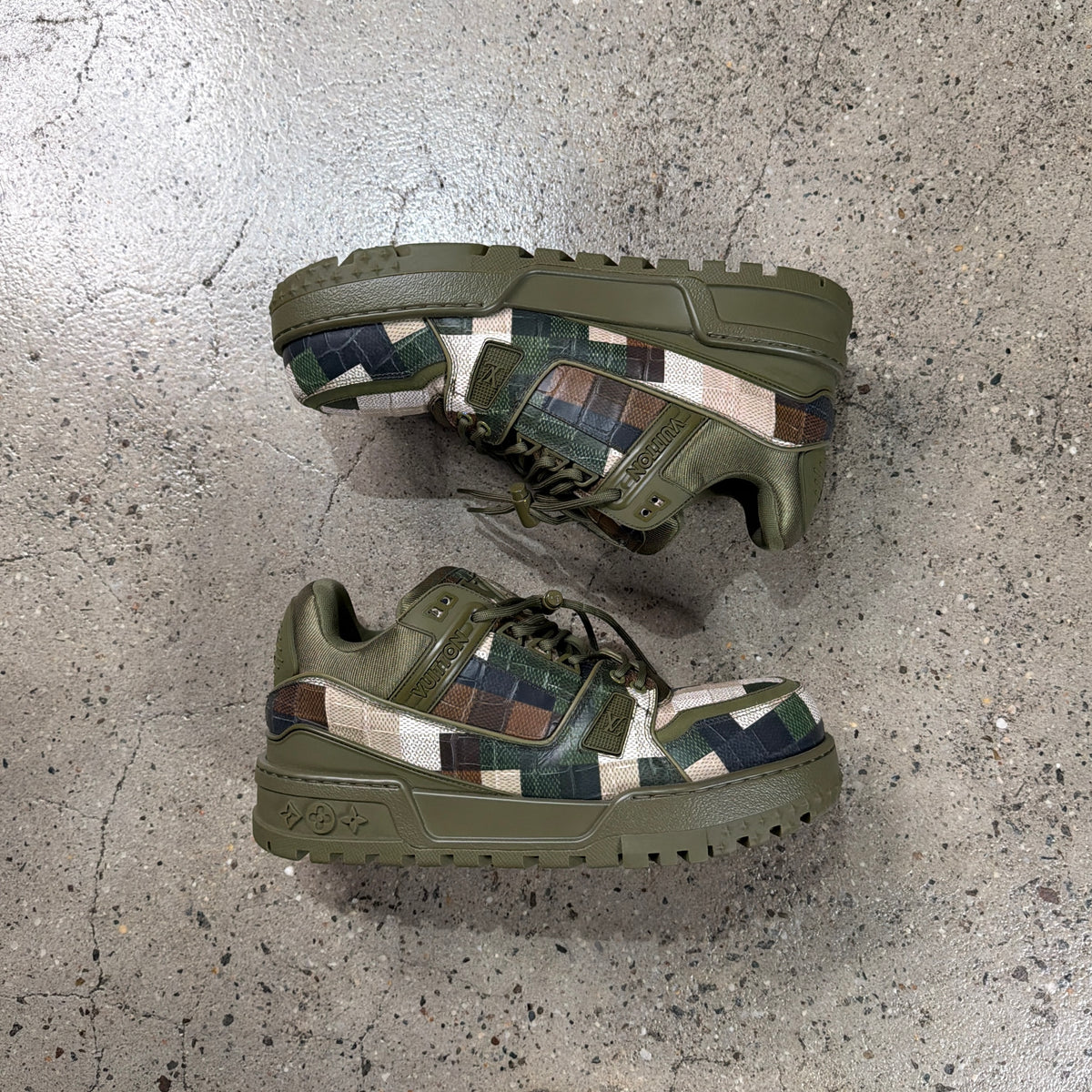 Louis Vuitton DigiCamo Maxi Trainer Sneakers