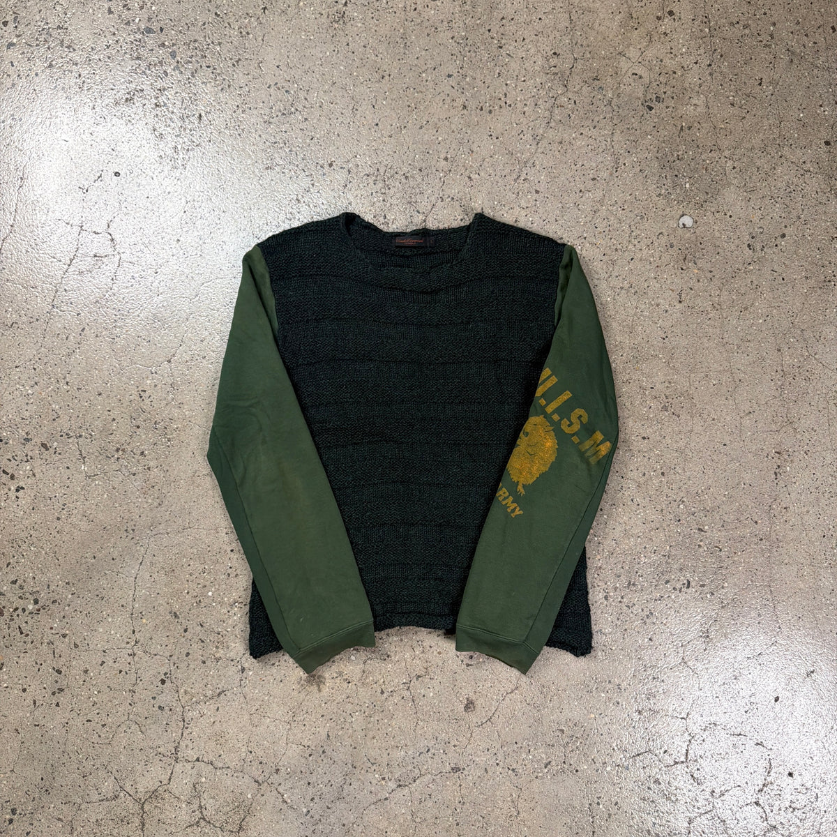 Undercover AW03 “Paperdoll” Hybrid Sweater