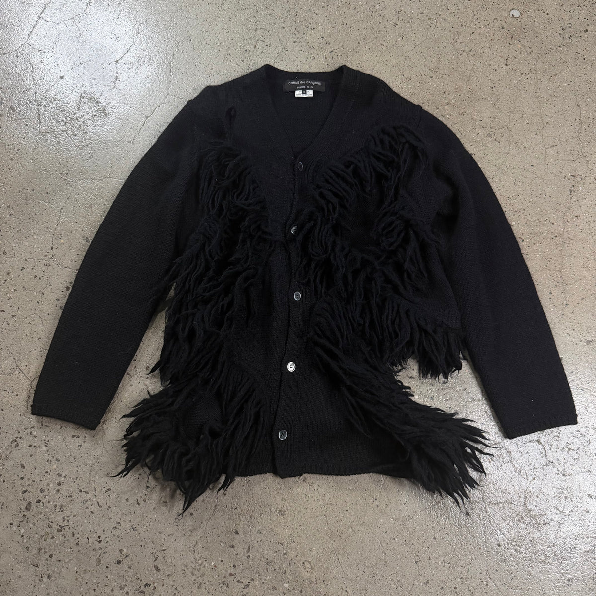 Comme Des Garçons Homme Plus Deconstructed Cardigan