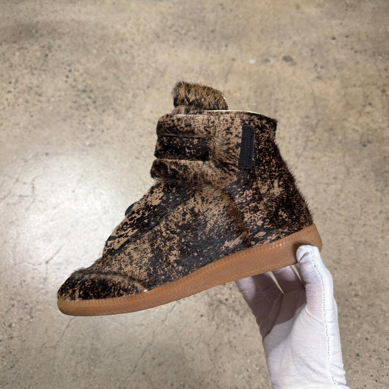 Maison Margiela Cheetah Pony Hair Future Sneakers