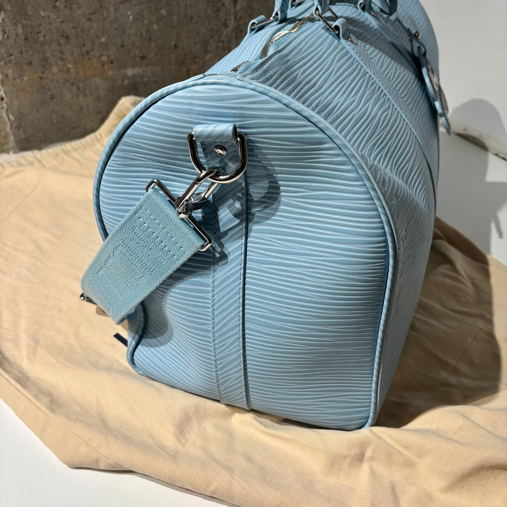 Louis Vuitton X Tyler the Creator Keepall Bandouliere 50 LightBlue