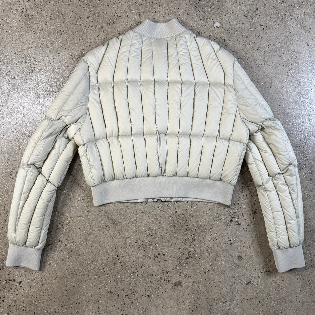 Rick Owens Fog Cropped Bomber Jacket