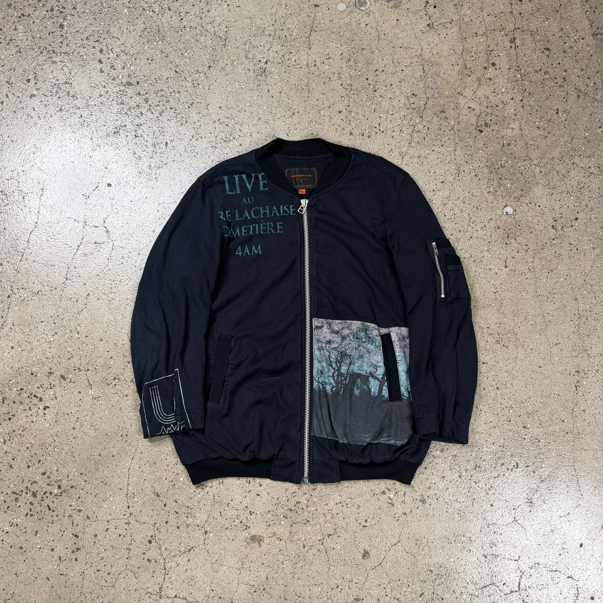 Undercover SS2006 “T” Graphic Bomber Reworked Jacket