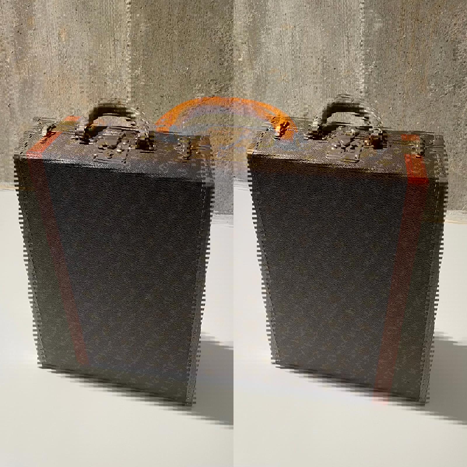 Louis Vuitton 1990s Briefcase Brown