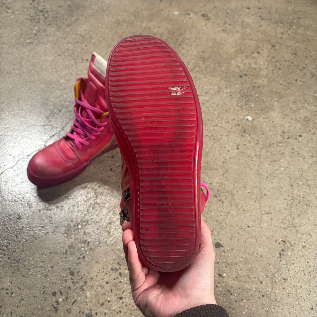 Rick Owens SS23 Edfu Geobasket Sneakers