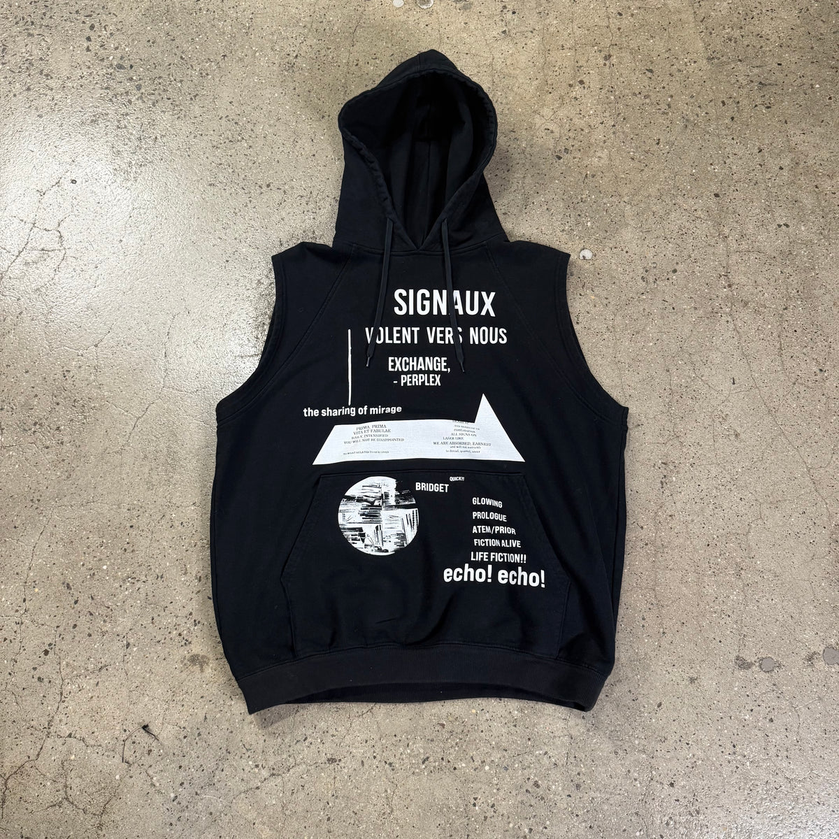 Prada Raf Simons Hoodie Vest