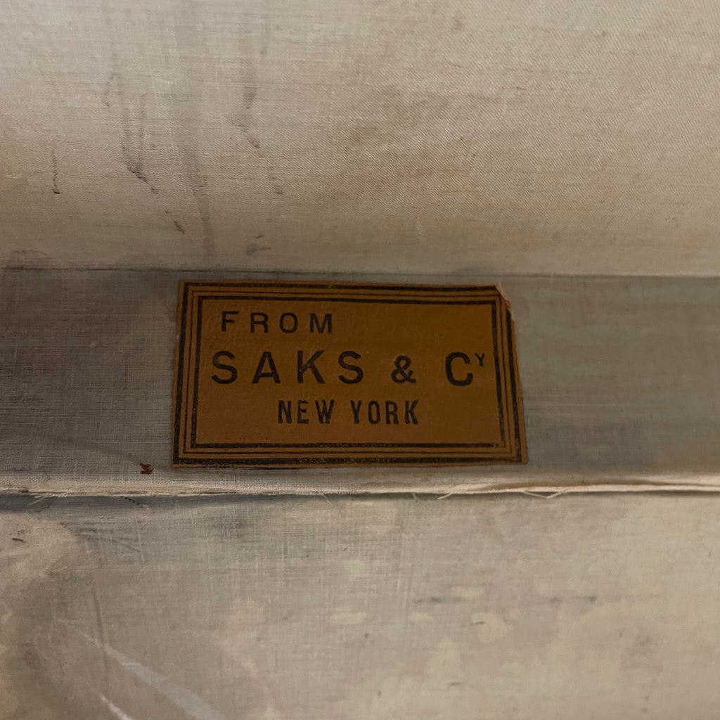 Louis Vuitton 1940s Era Painted Trunk