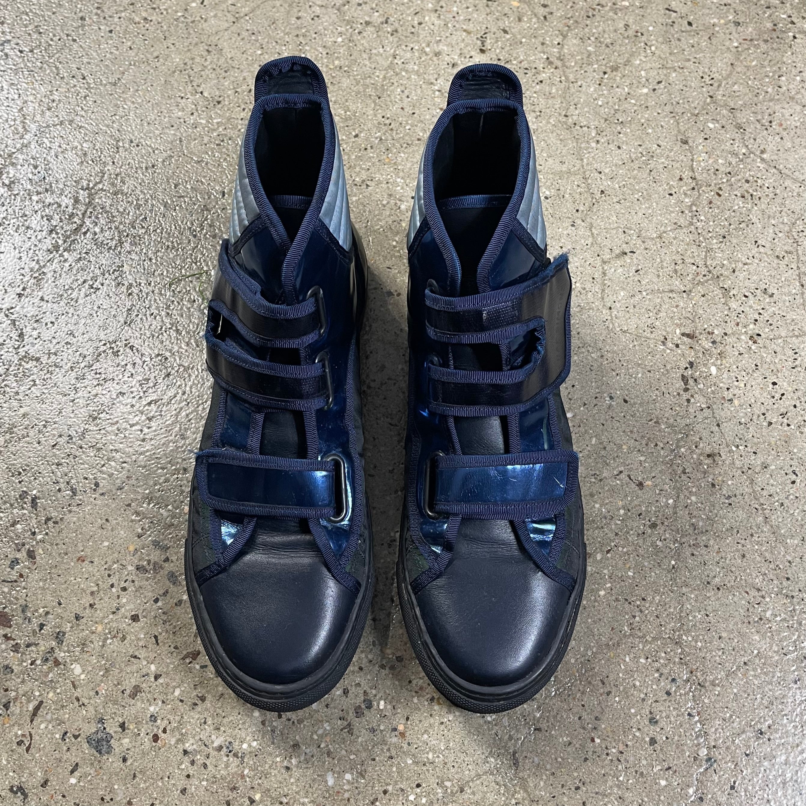 Raf Simons Velcro High-Top Sneakers