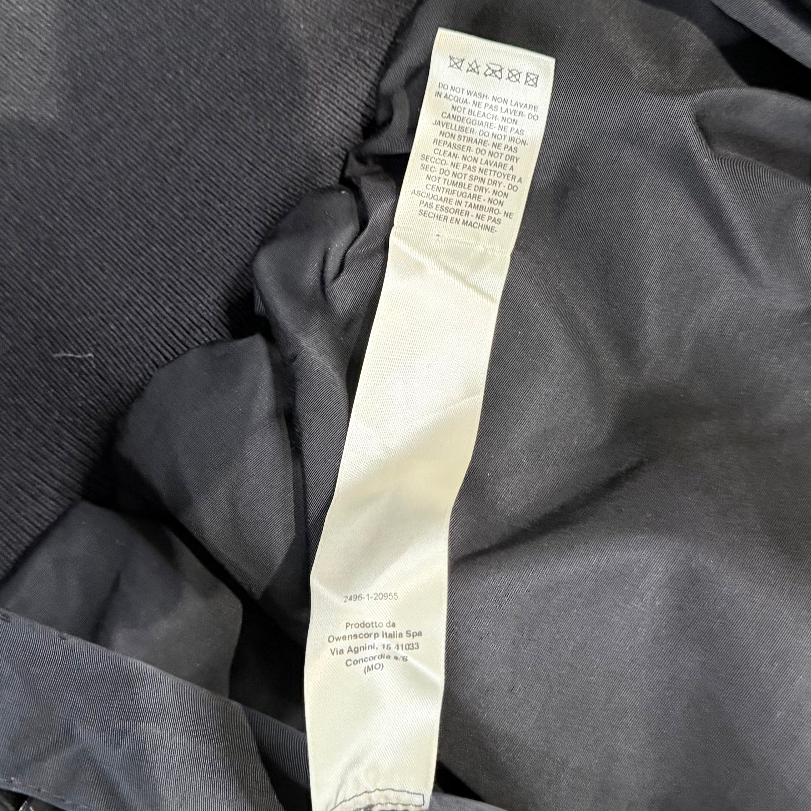 Rick Owens Alice Kunst Padded Jacket 46 outerwear