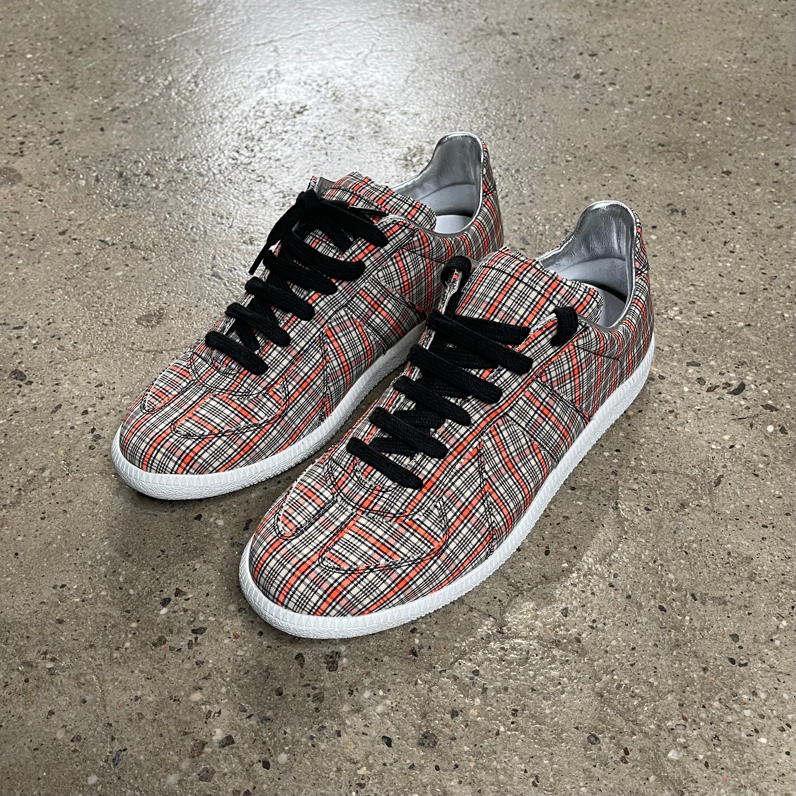 Maison Margiela Plaid Gat Sneakers