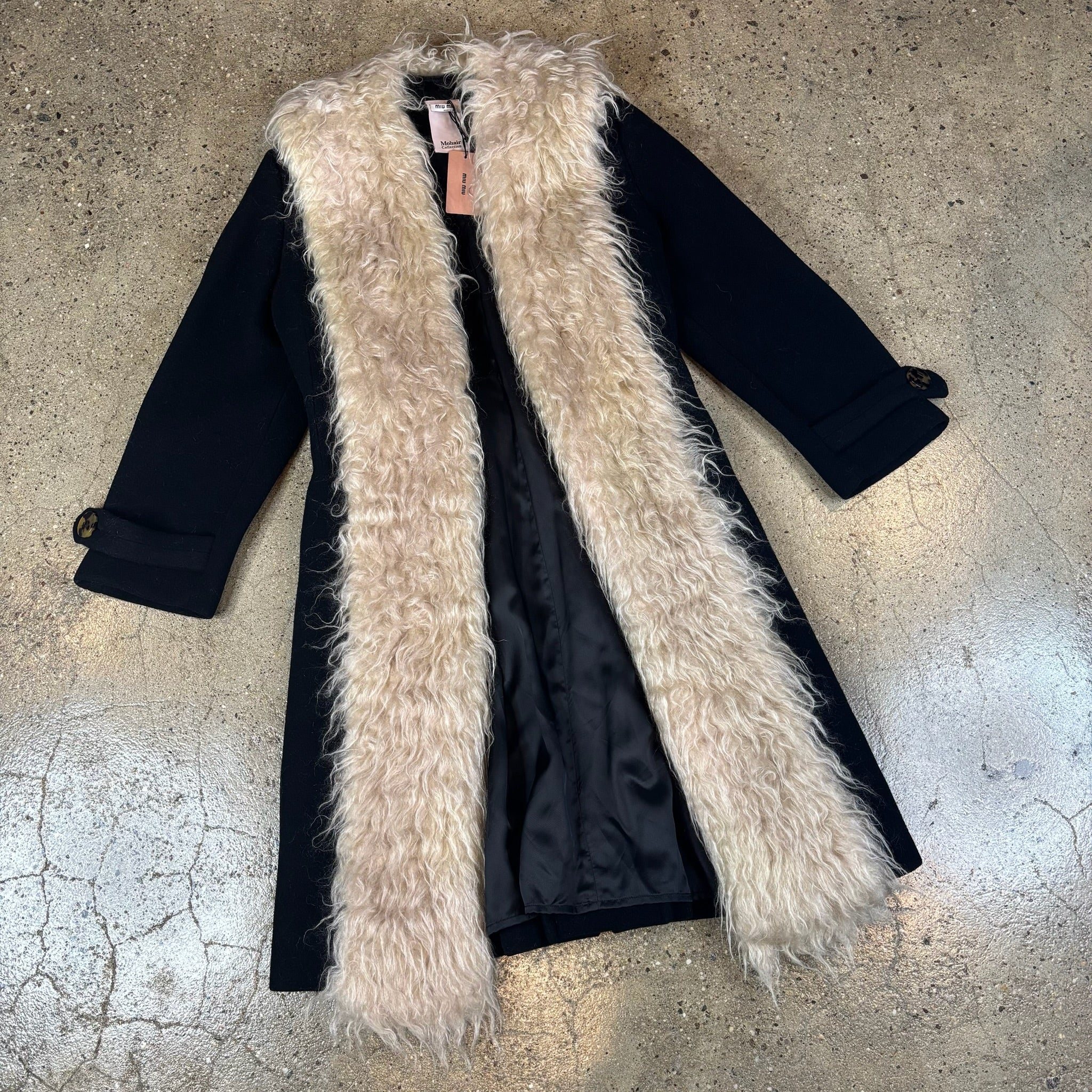 Miu Miu  Mohair Fur Coat