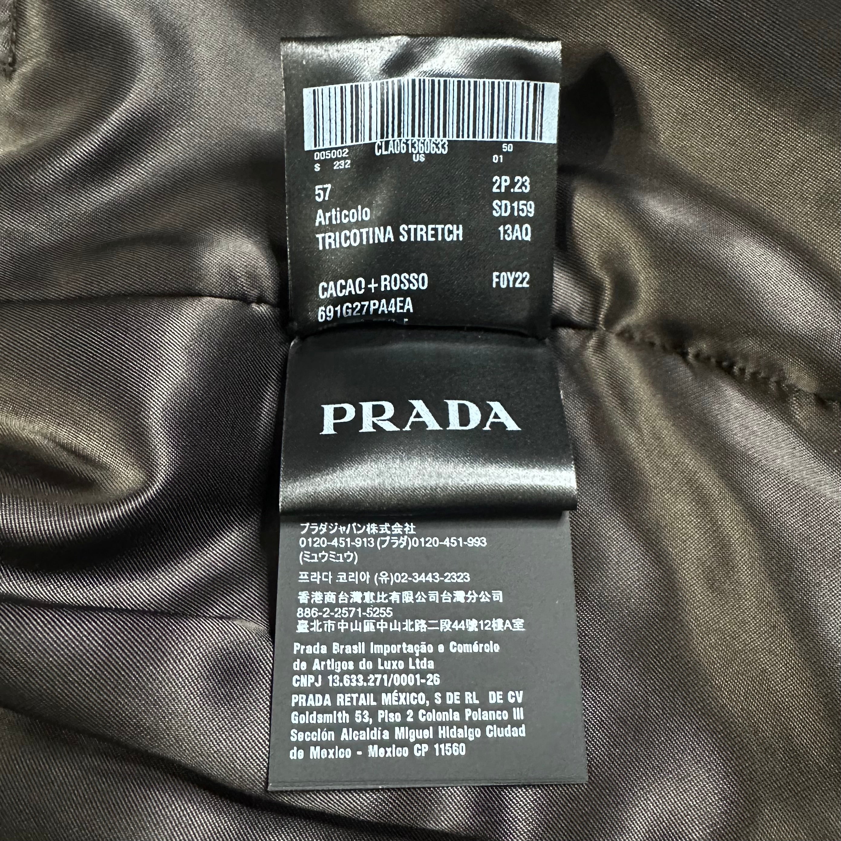 Prada FW23 Look 38 Runway Blazer