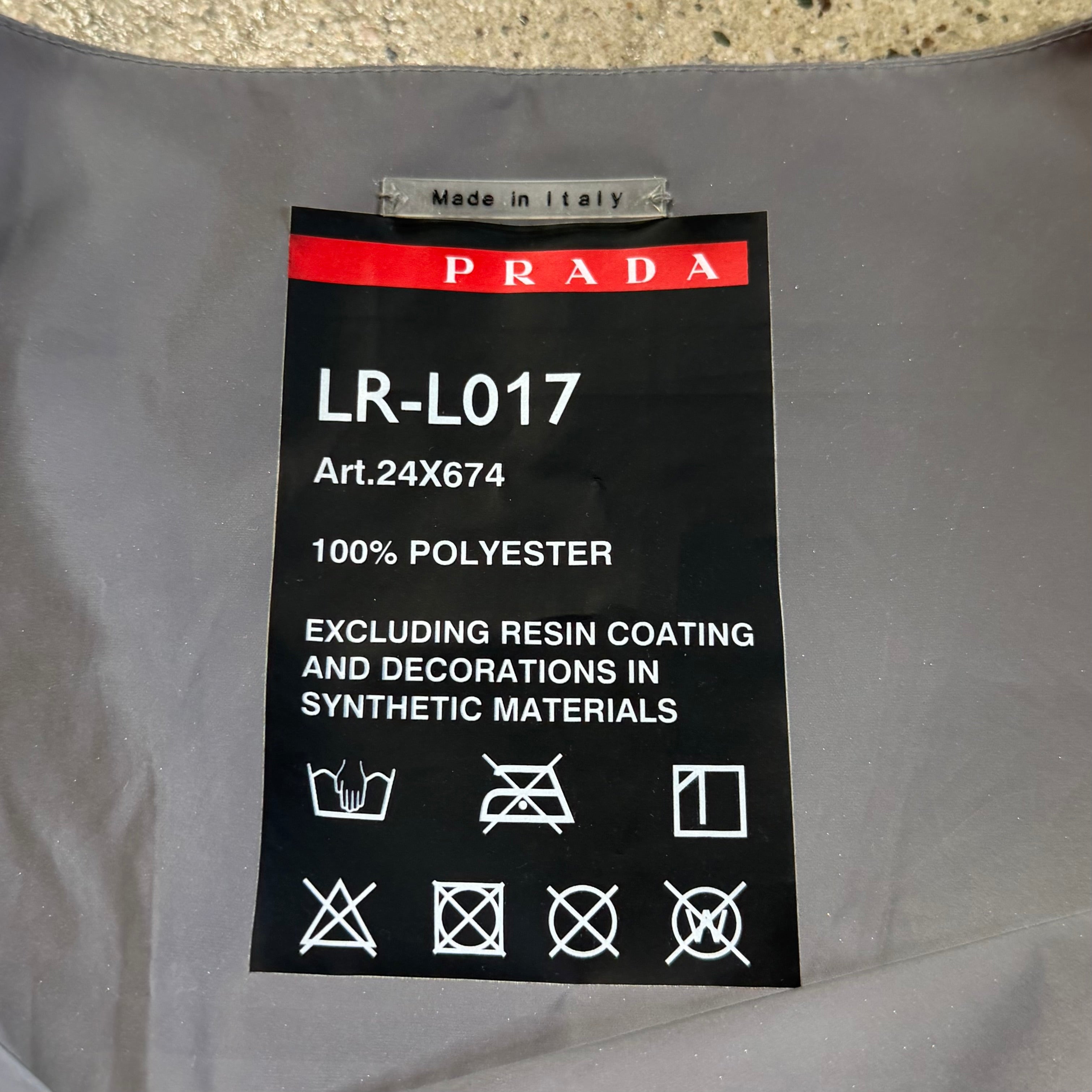 Prada Linea Rossa 3M Tank Top