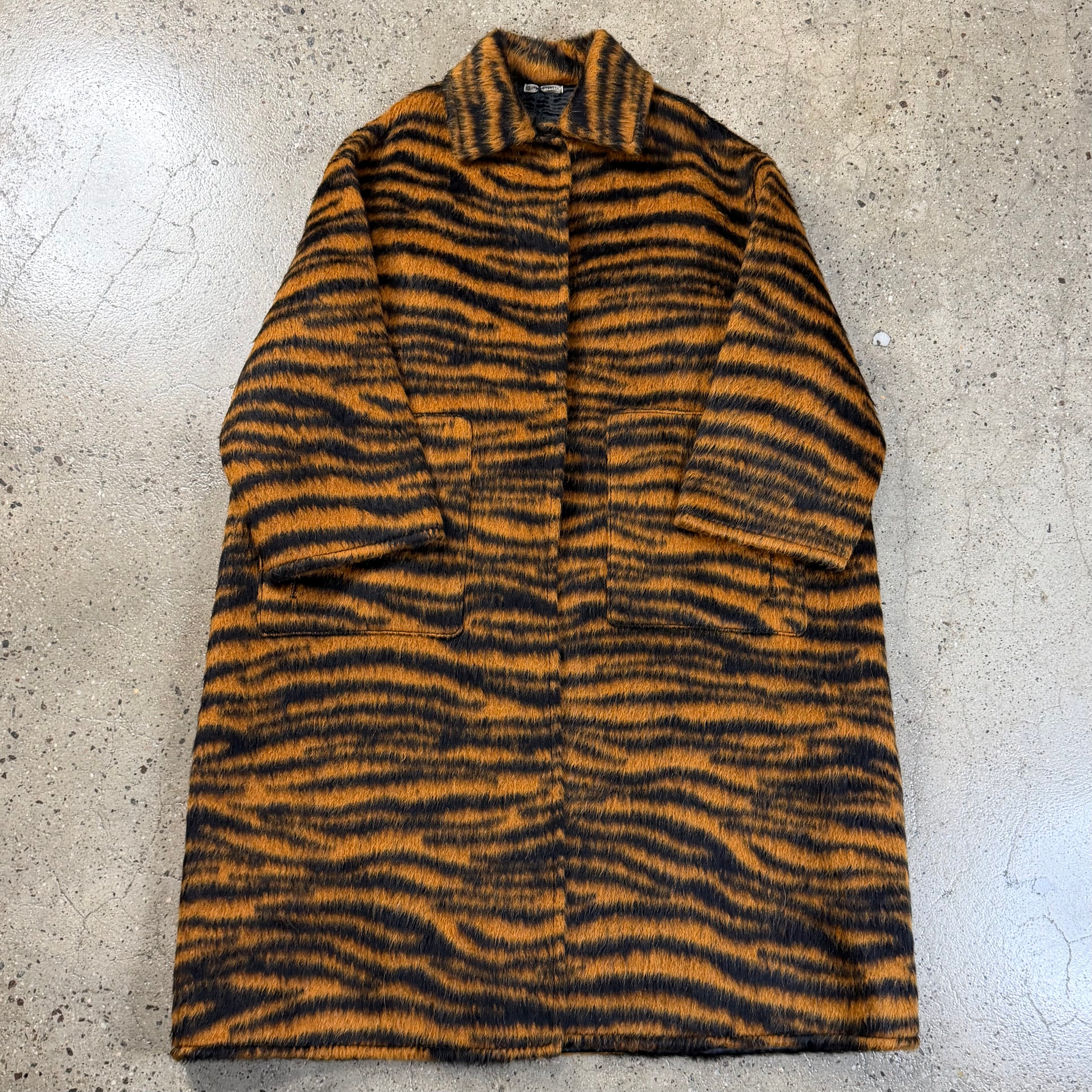 Bottega Veneta Tiger Stripe Coat