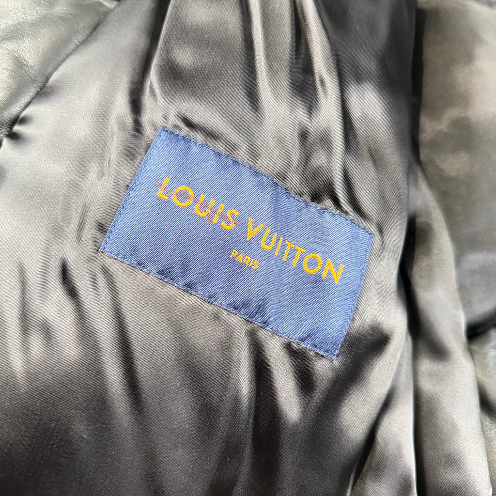 Louis Vuitton Leather Puffer Perfecto Jacket