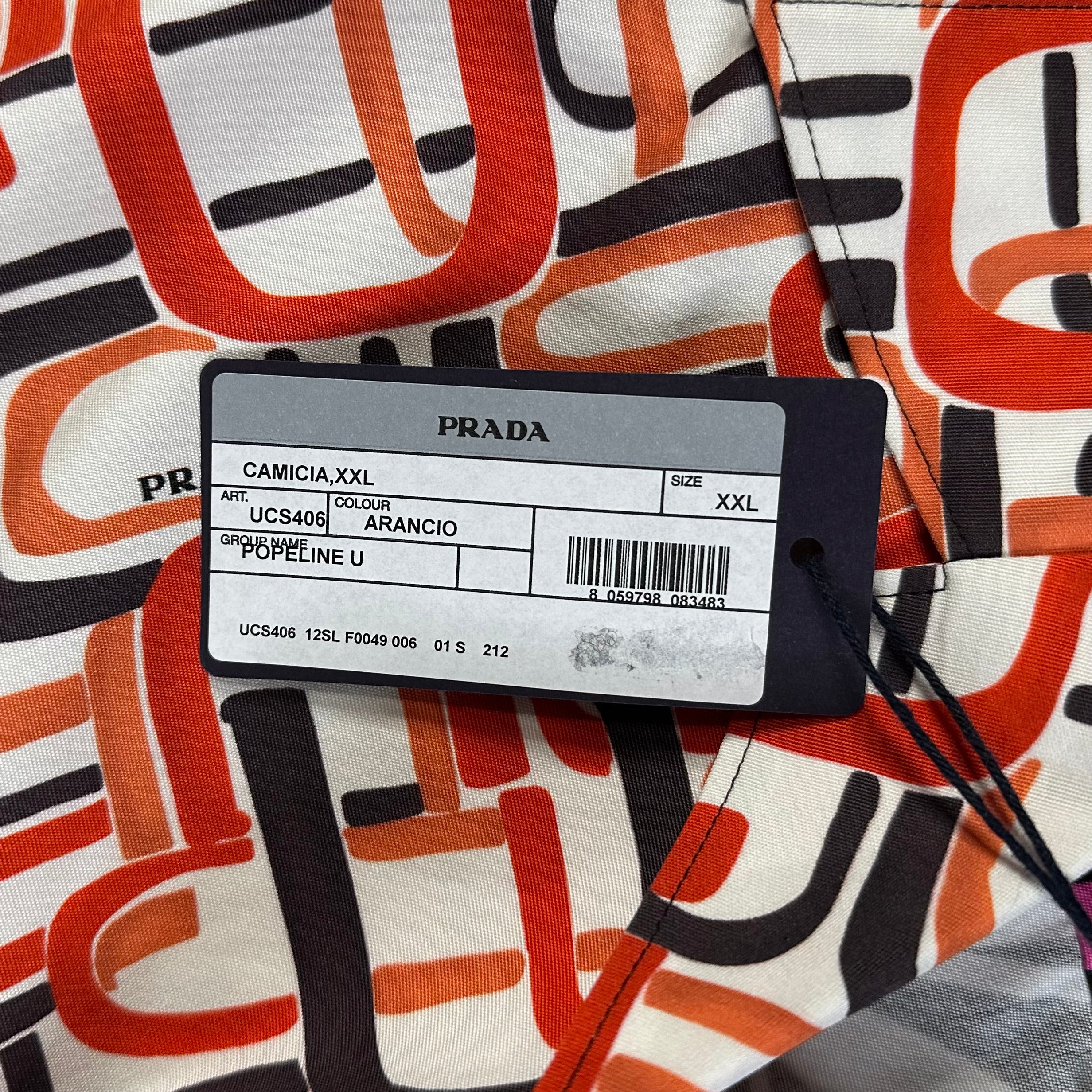 Prada Double Match Heavy Cotton Shirt