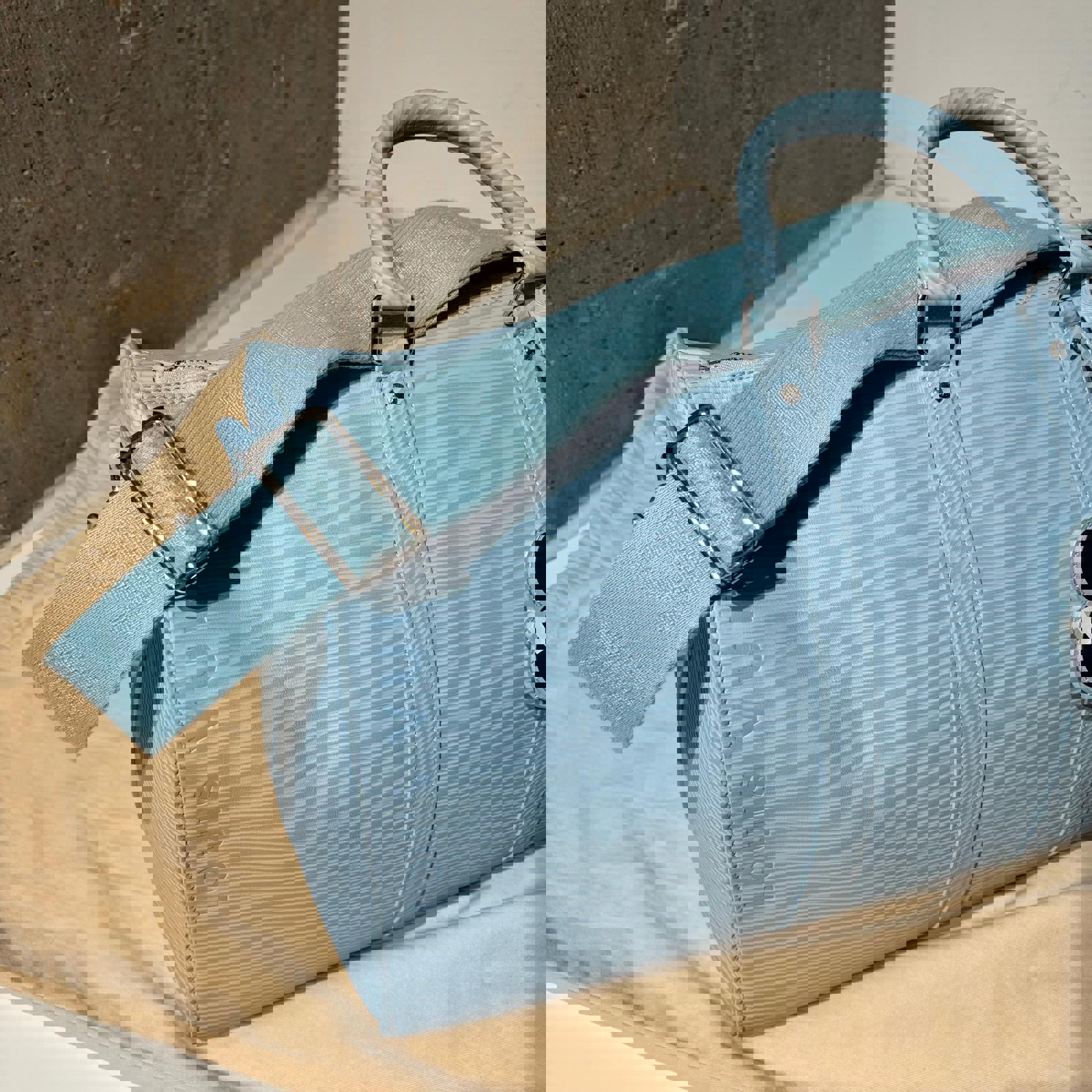 Louis Vuitton X Tyler the Creator Keepall Bandouliere 50 LightBlue