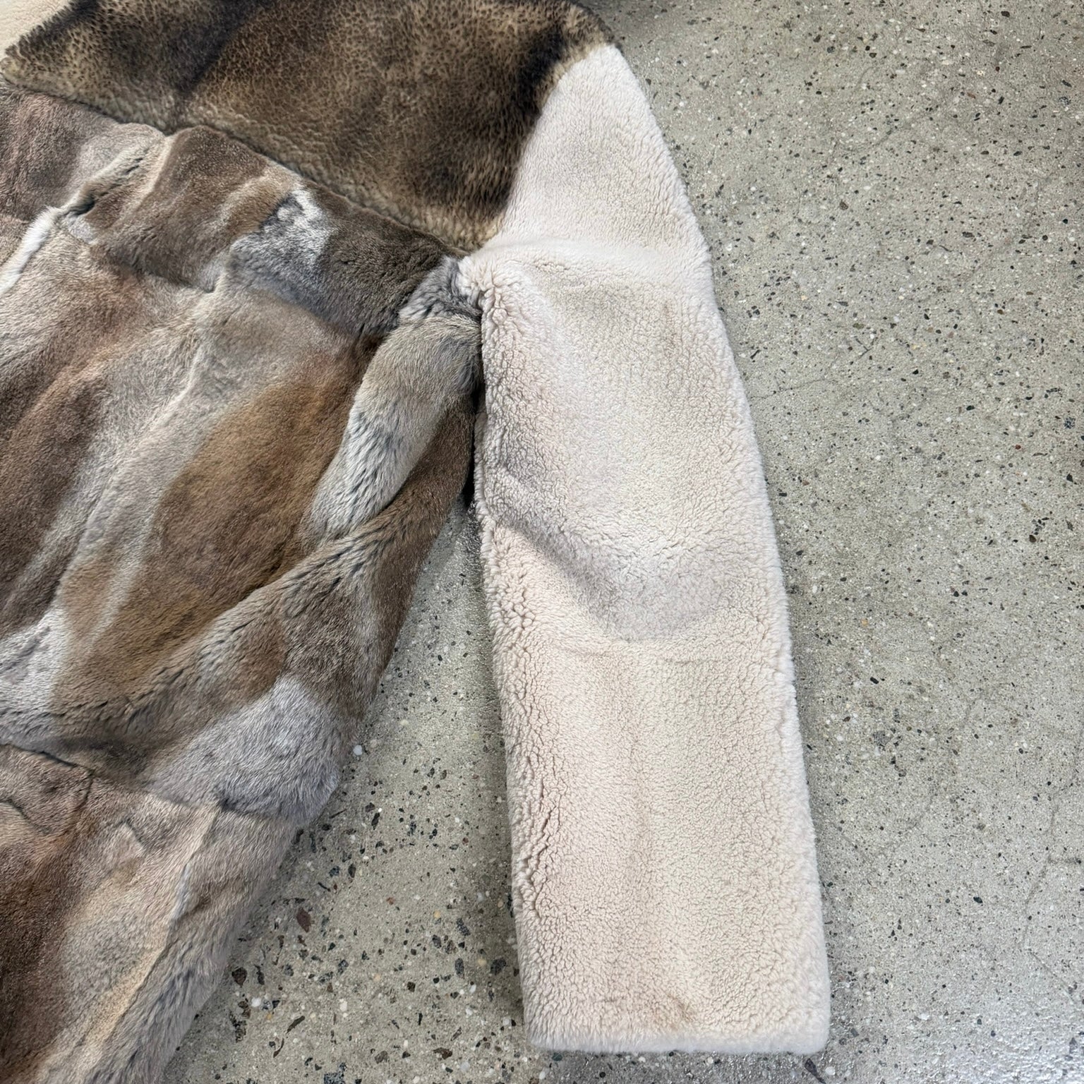 Maison Margiela Multi-Fur Coat