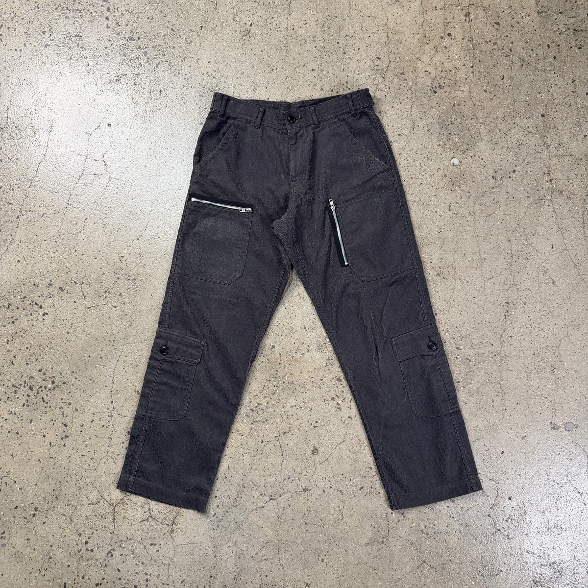 CDGHP Cheetah Textured Cargo Pants