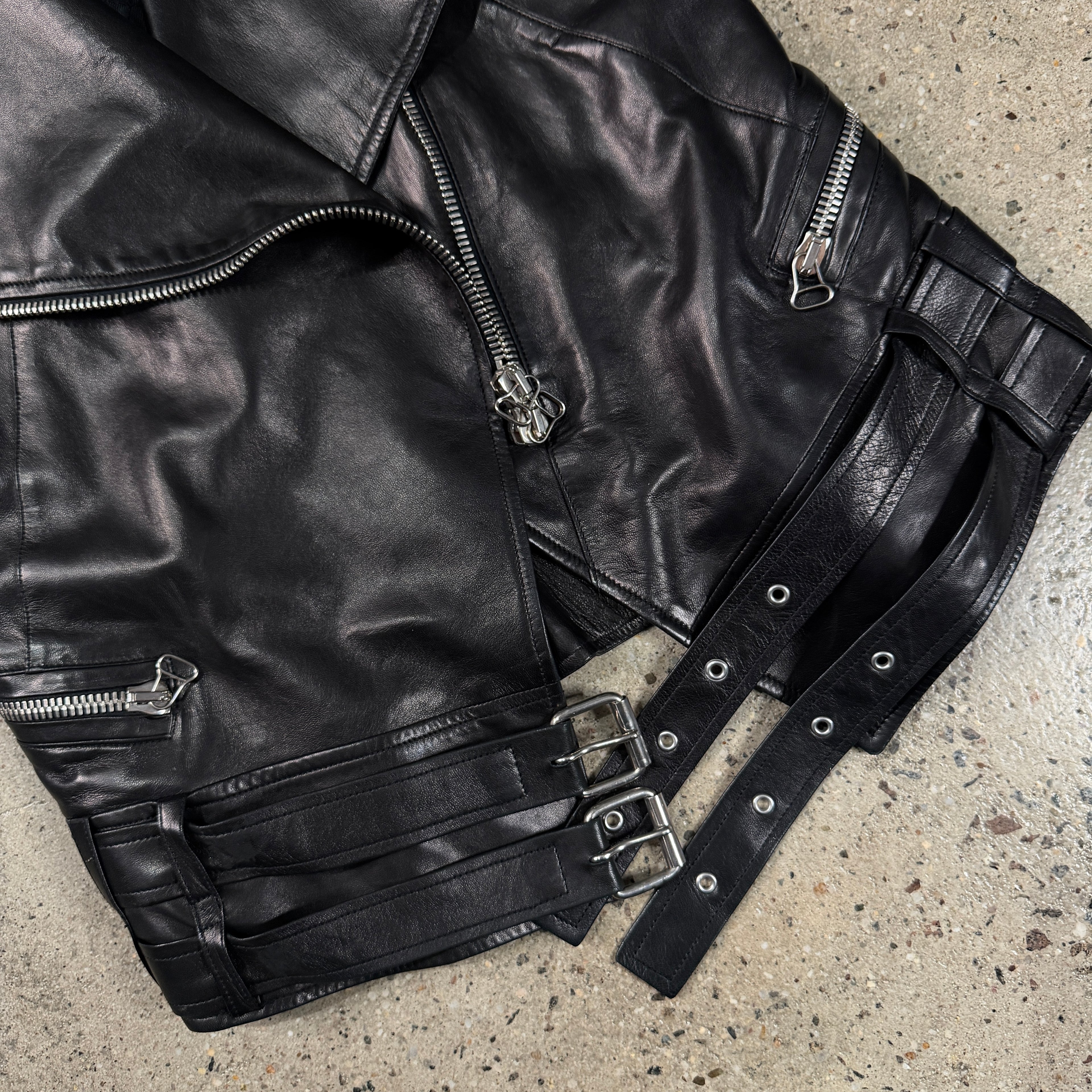 Balmain Leather Vest