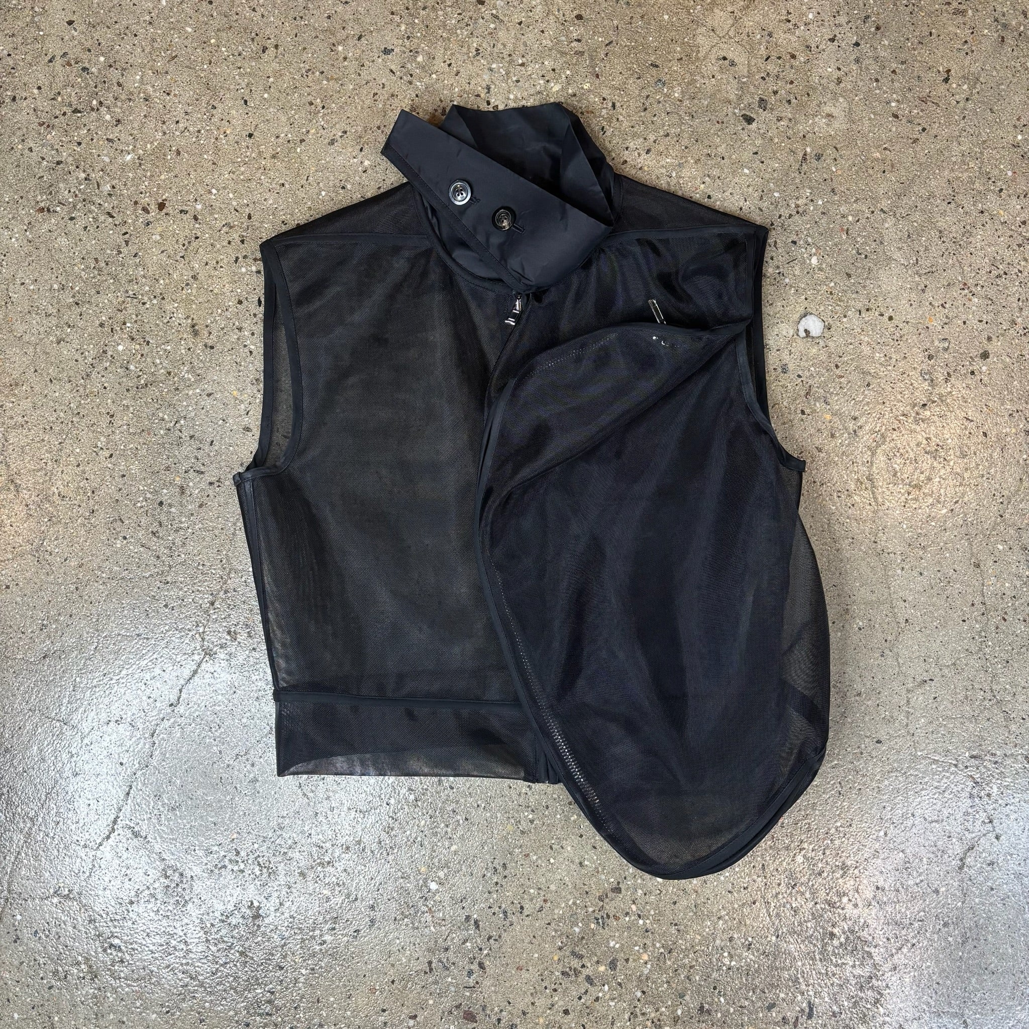 Rick Owens  Mesh Cargo Vest