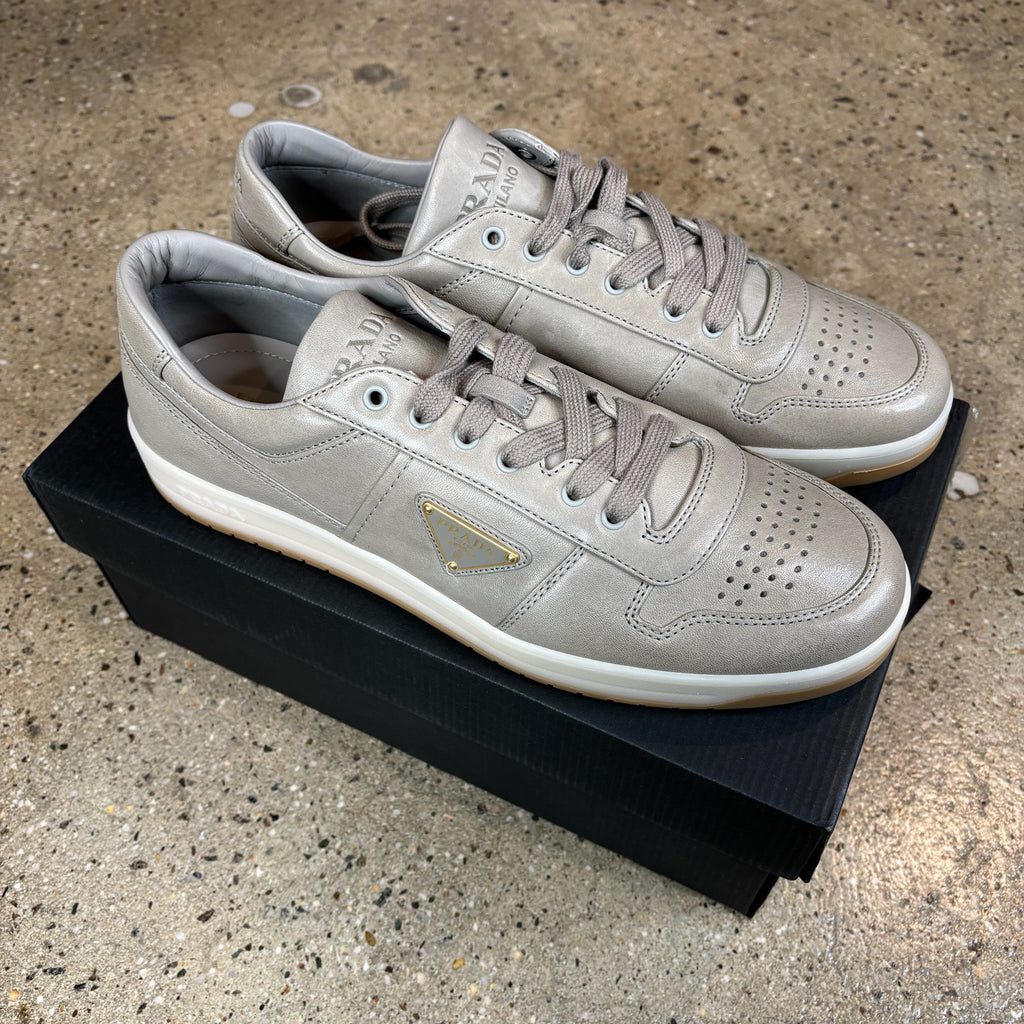 Prada Downtown Leather Sneakers