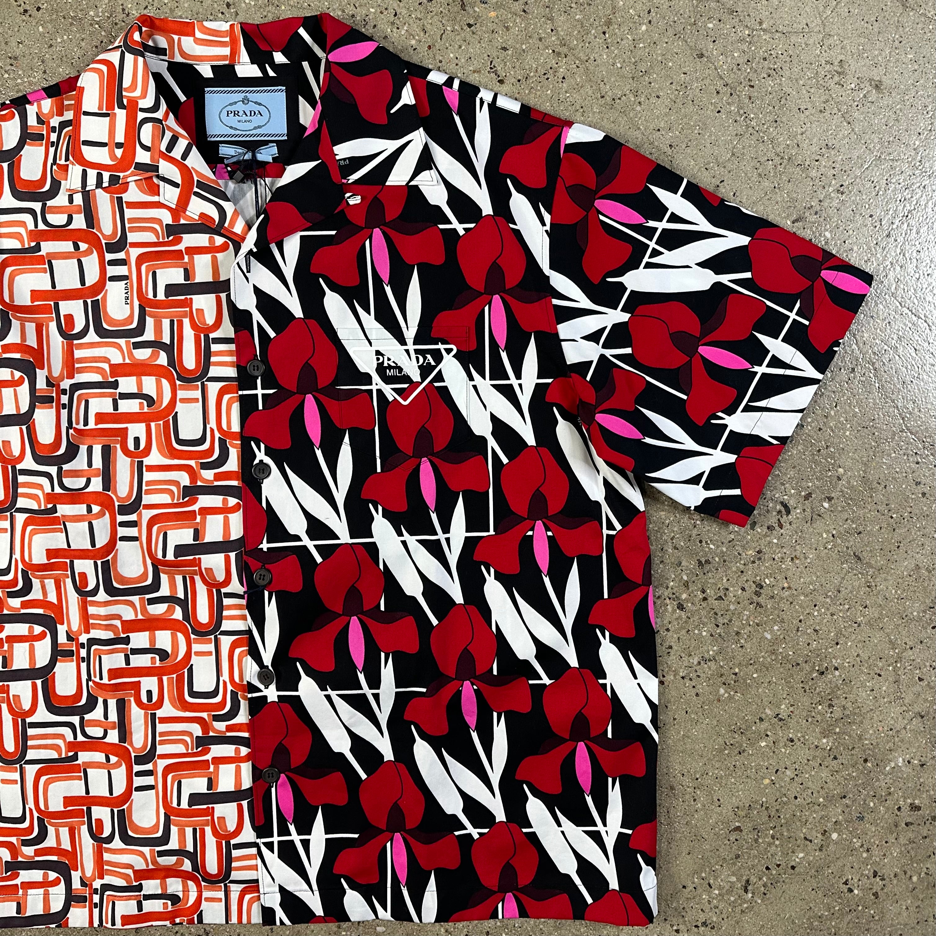 Prada Double Match Heavy Cotton Shirt