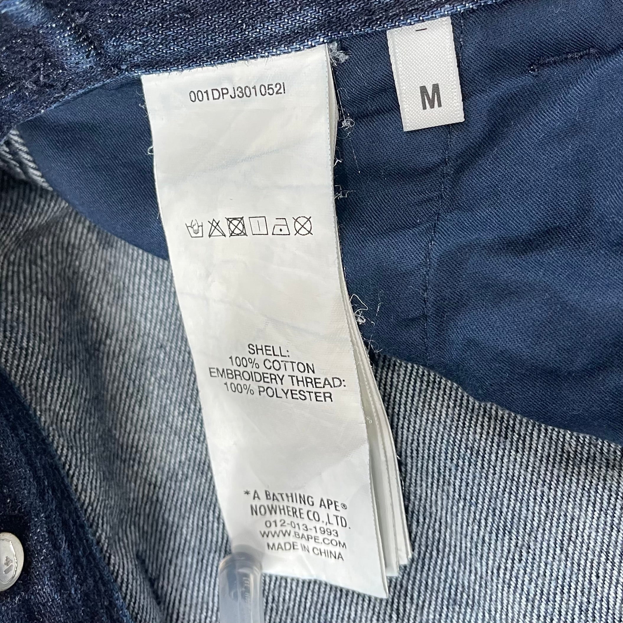 Bape Carpenter Denim Pants