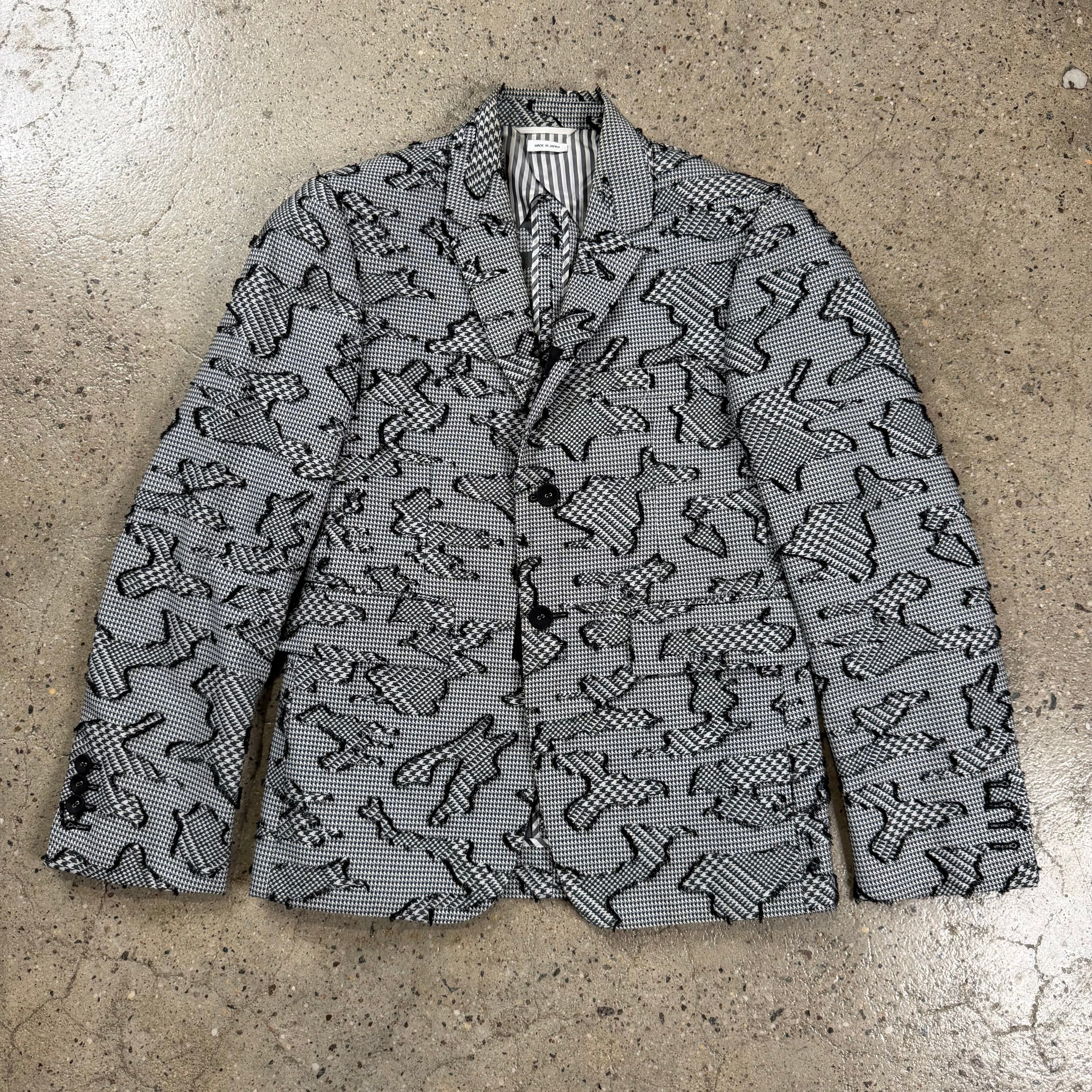 Thom Browne Houndstooth Camo Blazer S outerwear