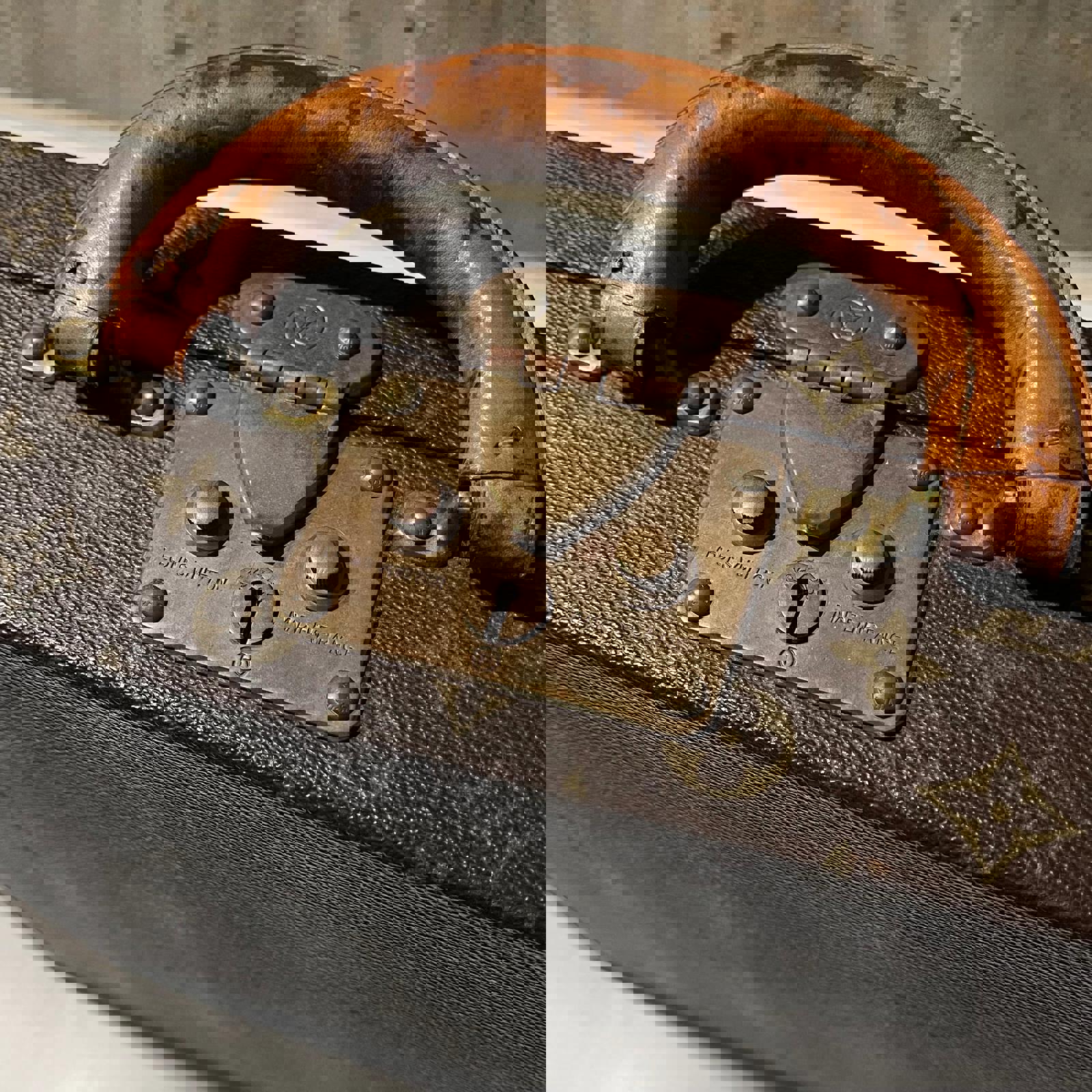 Louis Vuitton 1990s Briefcase Brown