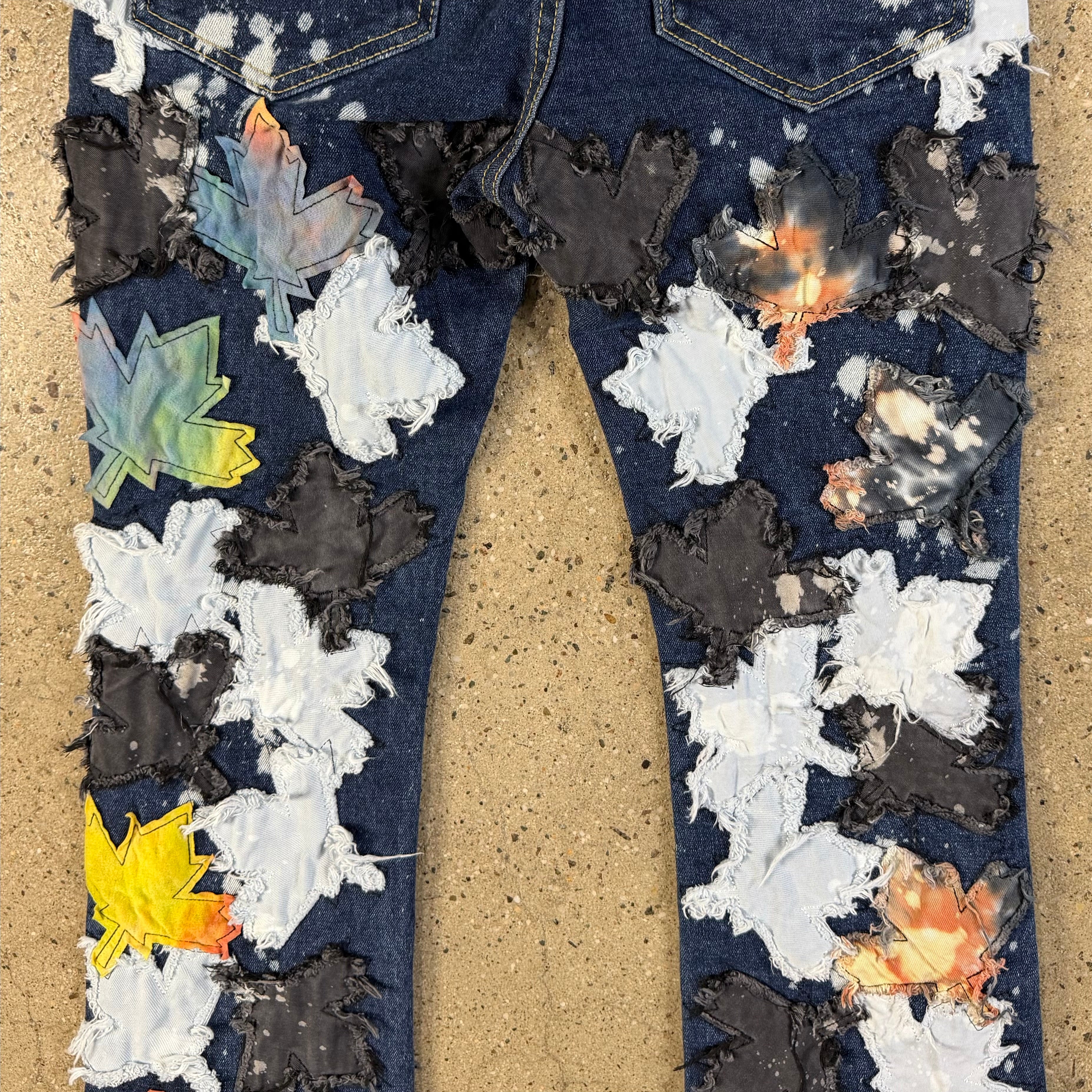 Dsquared Leaf Jeans