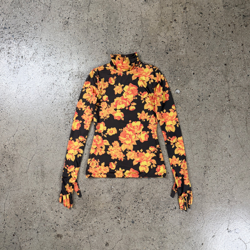 Vetements Acid Flower Gloved LS