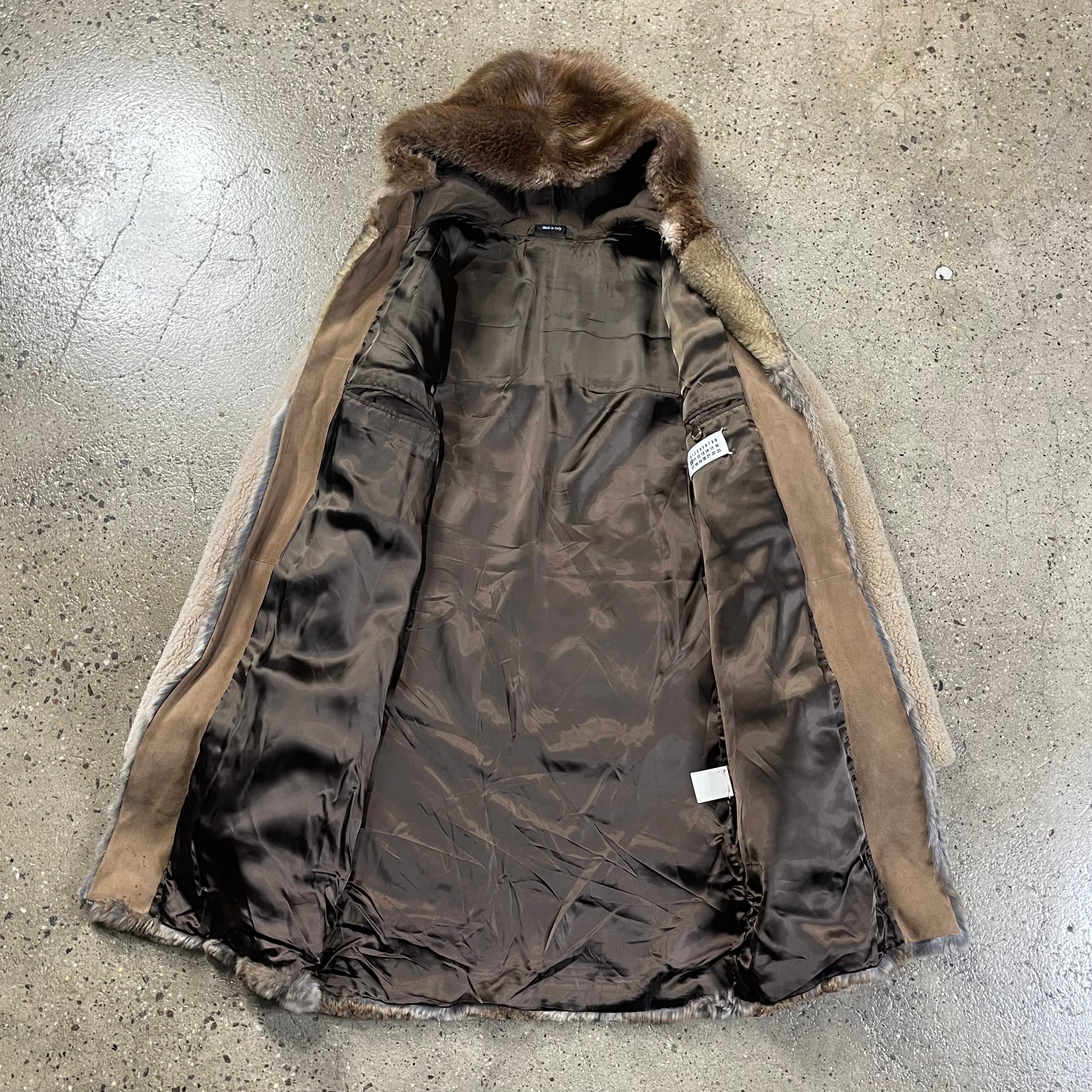 Maison Margiela Multi-Fur Coat