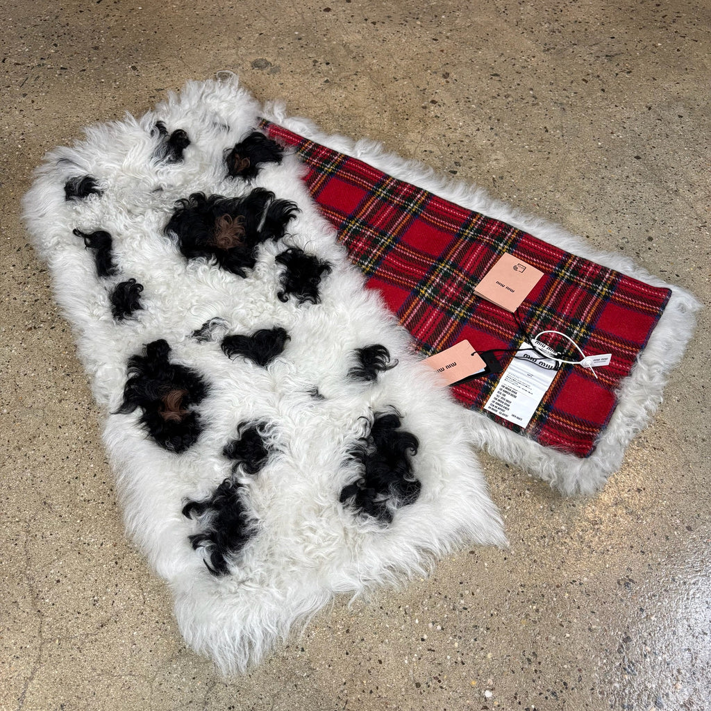 Miu Miu Shearling Scarf