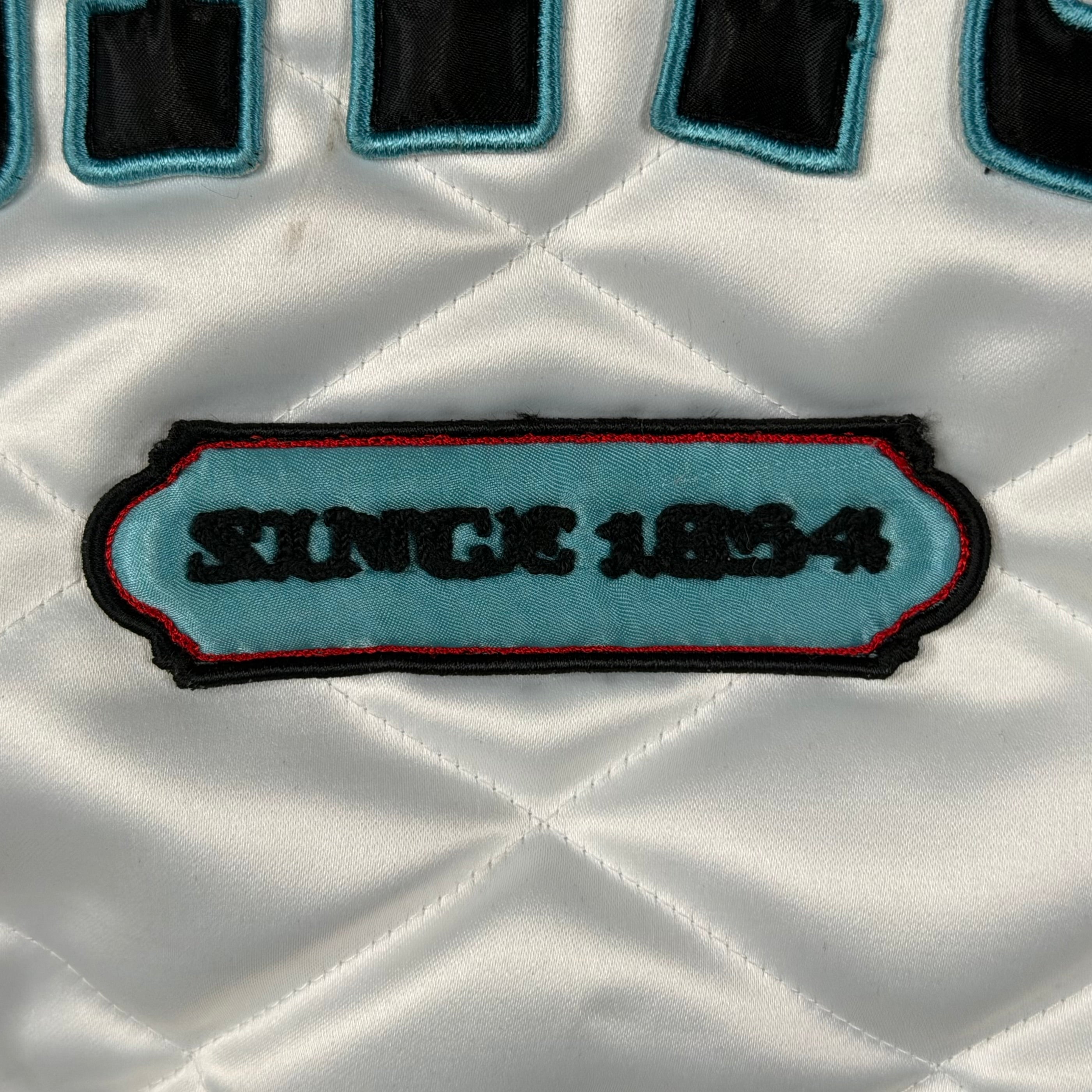 Louis Vuitton BiColor Satin Bomber Jacket L outerwear