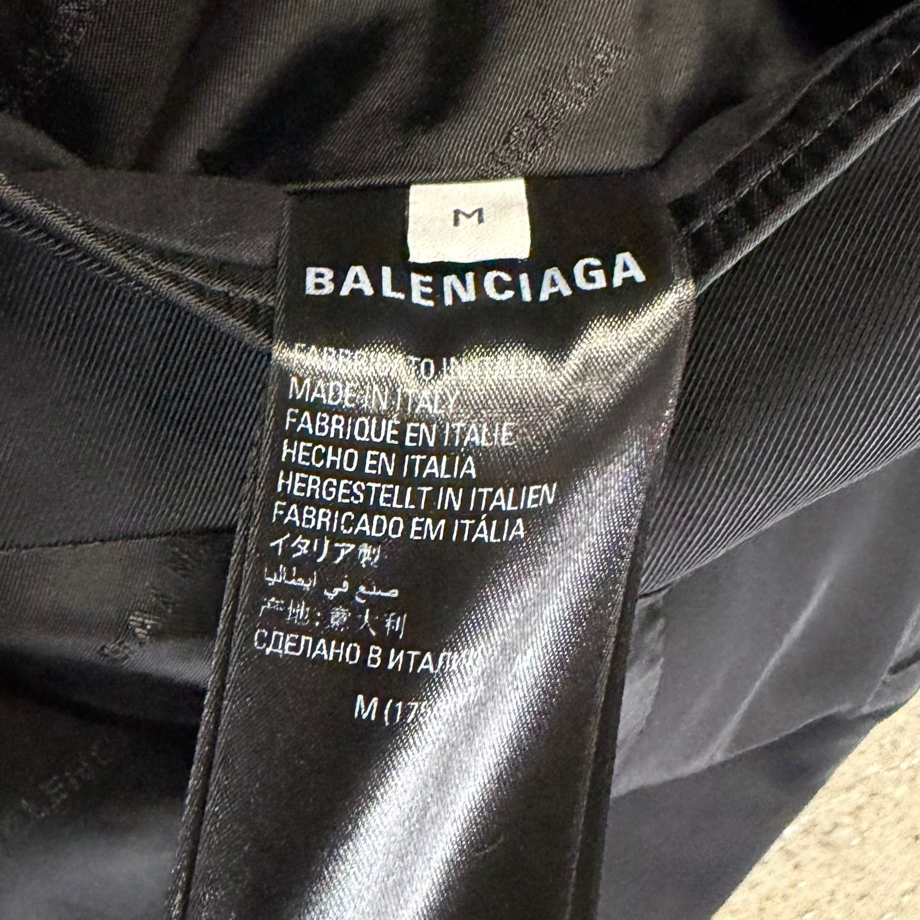 Balenciaga Adidas Striped Blazer