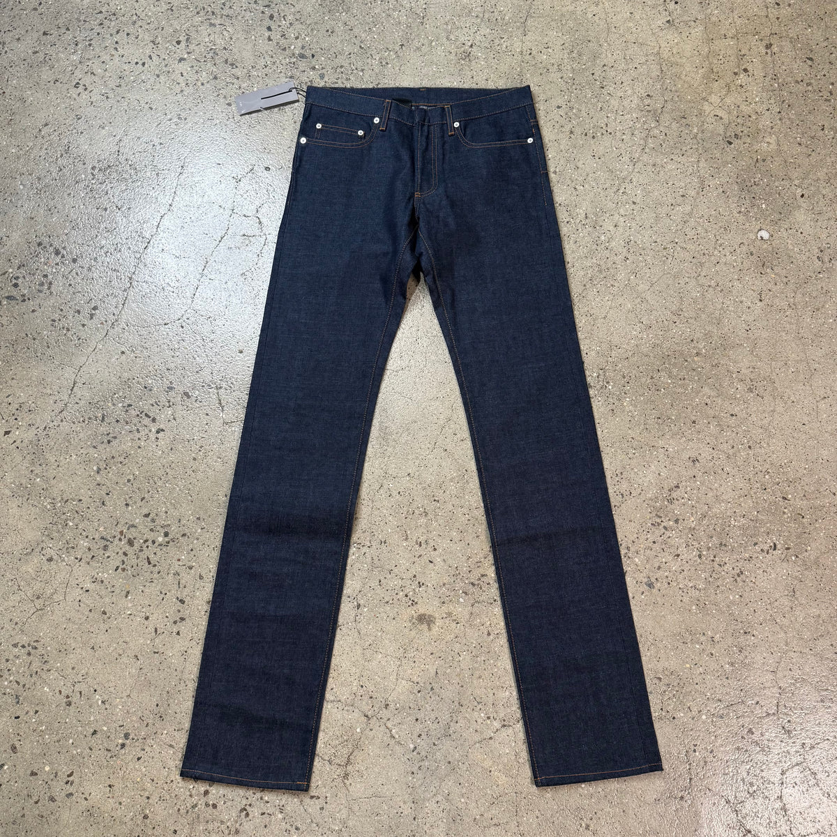 Dior Raw Blue Denim Jeans