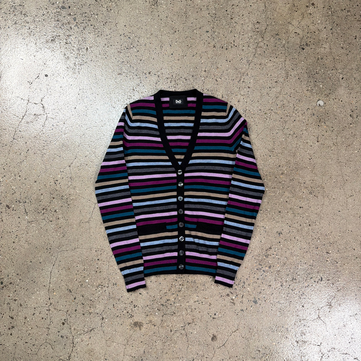 D&G Striped Cardigan