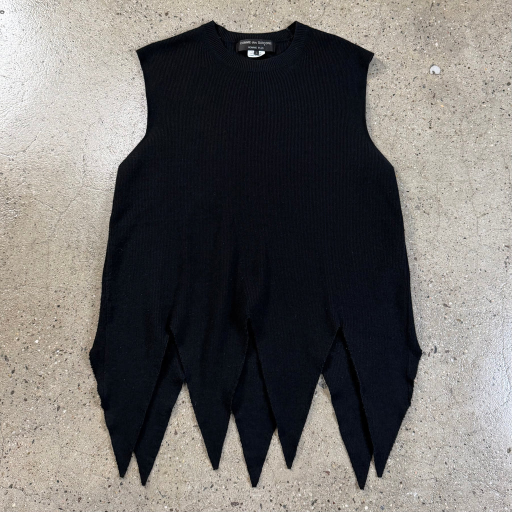 CDGHP Spike Knit Sweater Vest